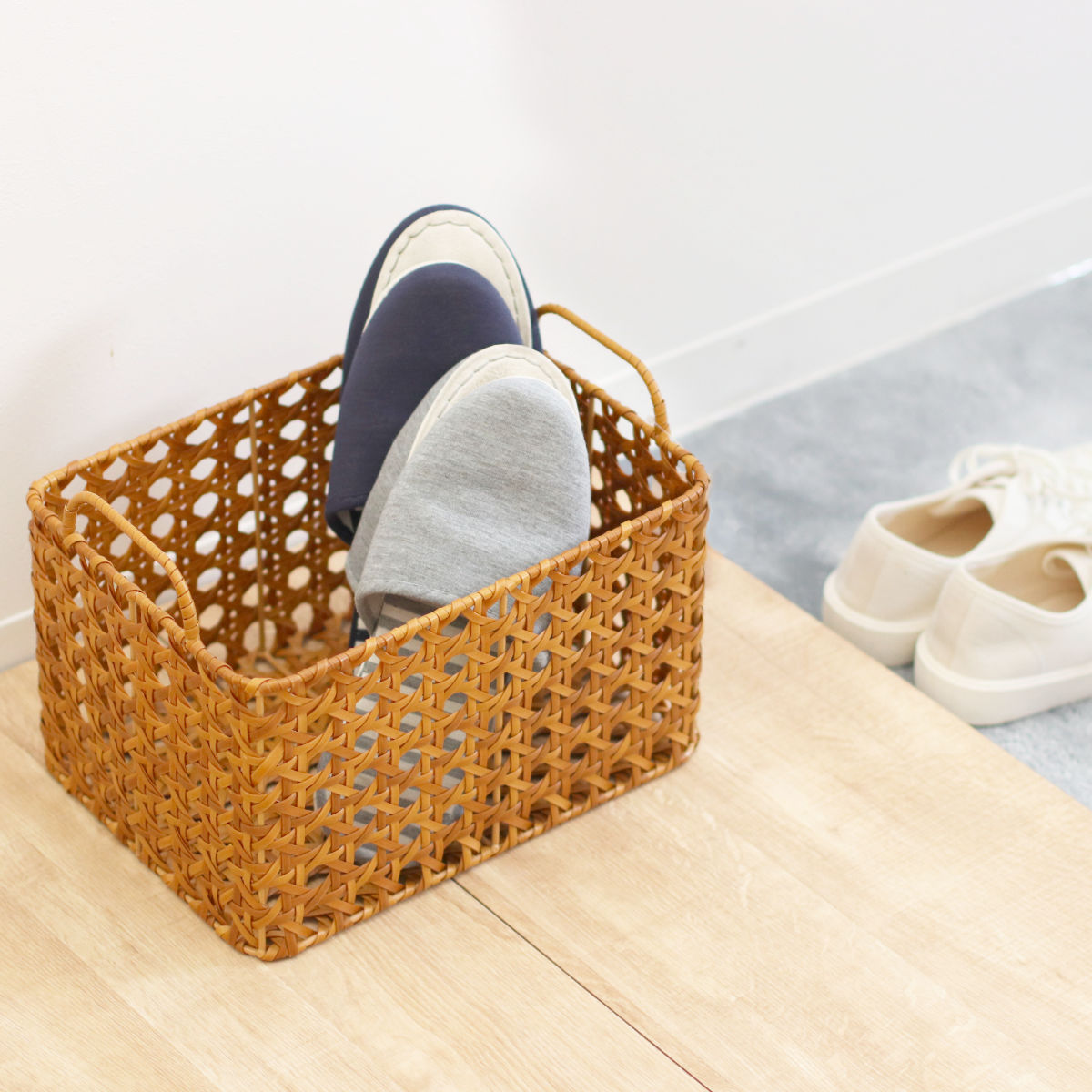 Creer ユティルオクタ レクトバスケット 洗える （ バスケット かご