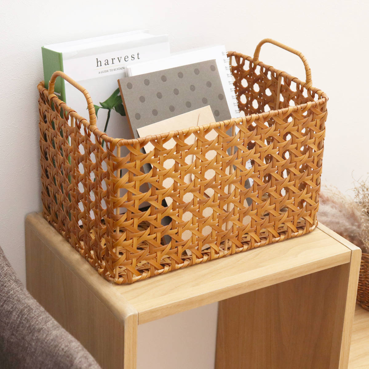 Creer ユティルオクタ レクトバスケット 洗える （ バスケット かご