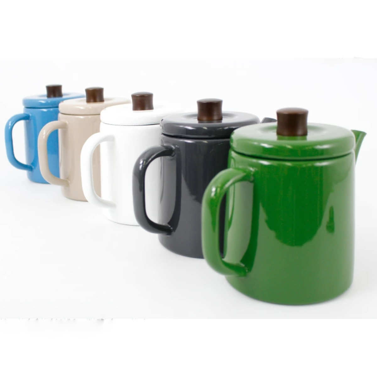 野田琺瑯（noda horo） ケトル 1.5L ポトル PTR-1.5 （ 日本製 直火 IH