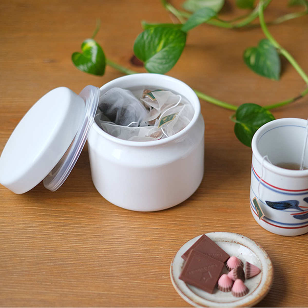 野田琺瑯（noda horo） 保存容器 800ml TUTU 筒 S TU9 （ 日本製