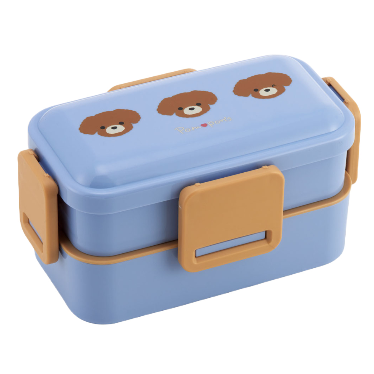 スケーター お弁当箱 抗菌2段ふわっと弁当箱 2段 600ml （ 弁当