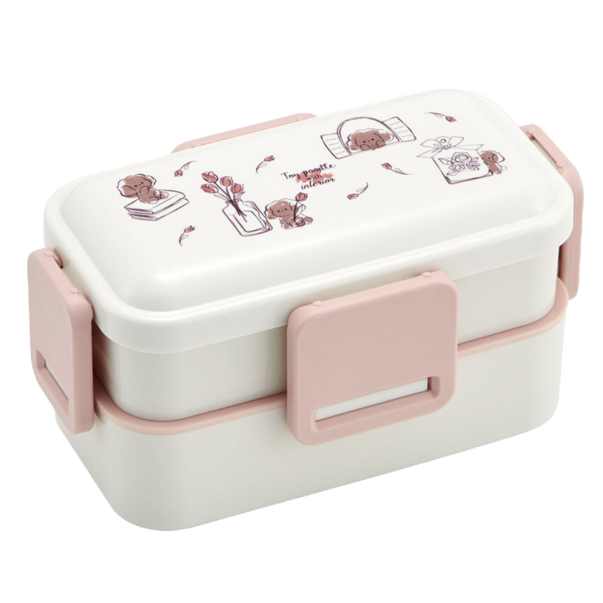 スケーター お弁当箱 抗菌2段ふわっと弁当箱 2段 600ml （ 弁当