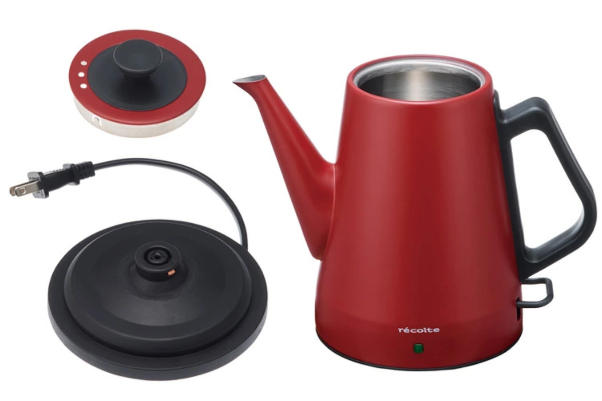 recolte（レコルト） 電気ケトル 0.8L クラシックケトル クレール