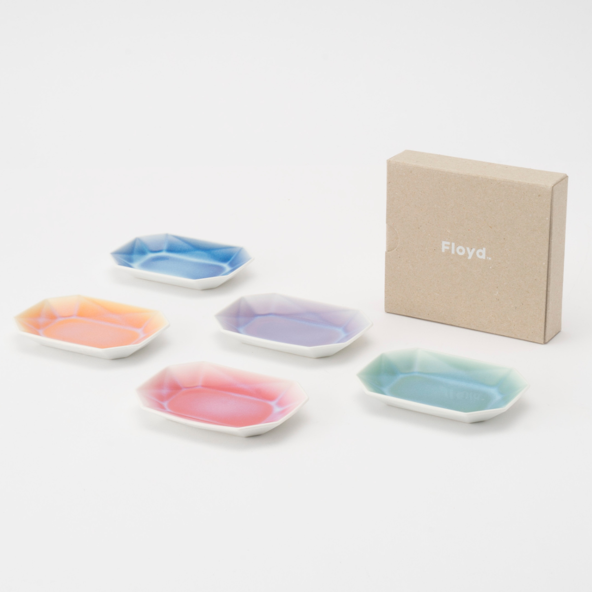 プレート 10cm Floyd Arita Jewel 磁器 有田焼 （ 食洗機対応 電子