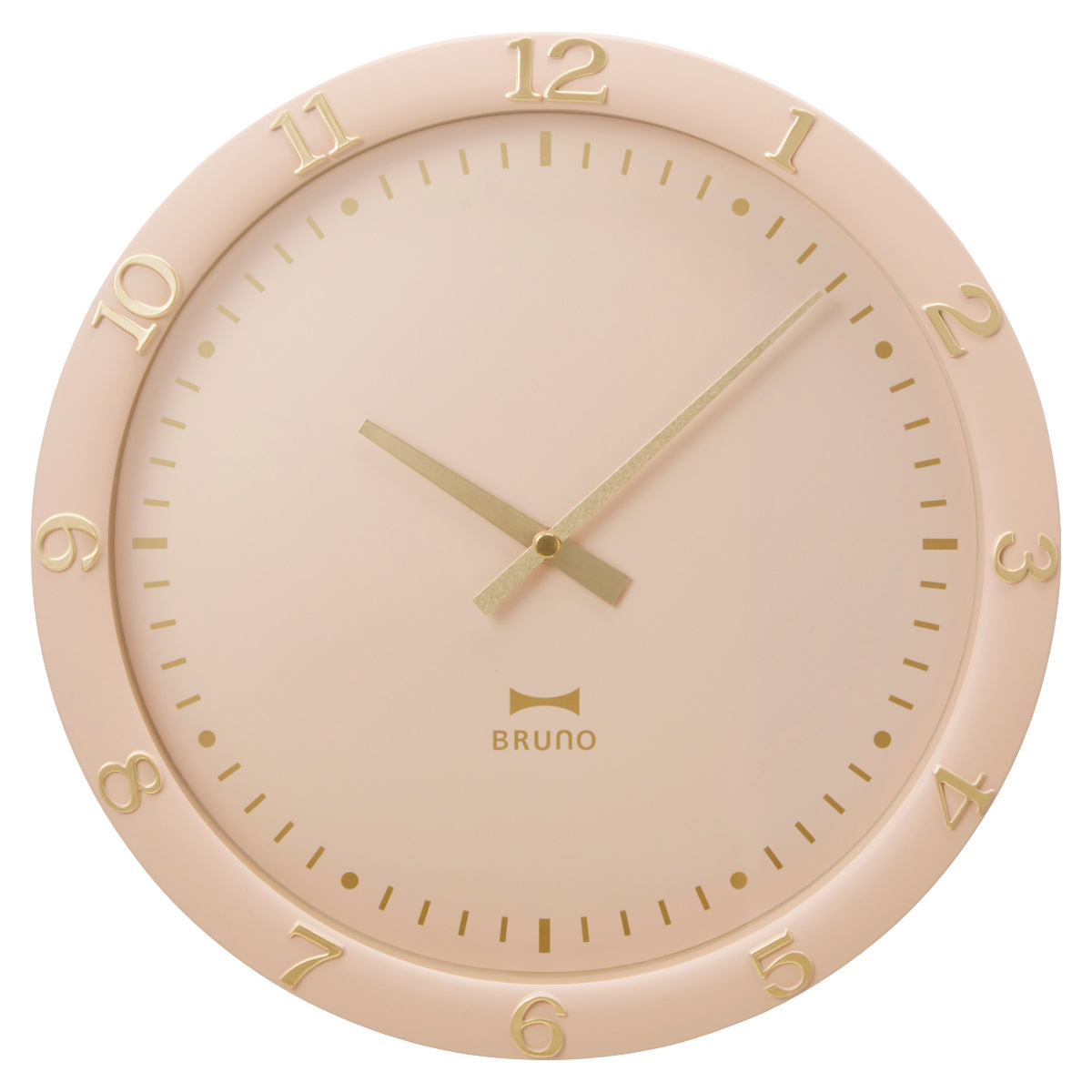 BRUNO（ブルーノ） 掛け時計 パステルウォールクロック パステルカラー