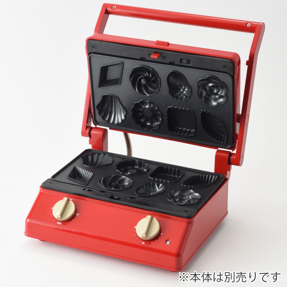 BRUNO（ブルーノ） グリルサンドメーカー ダブル用プレート ワッフル