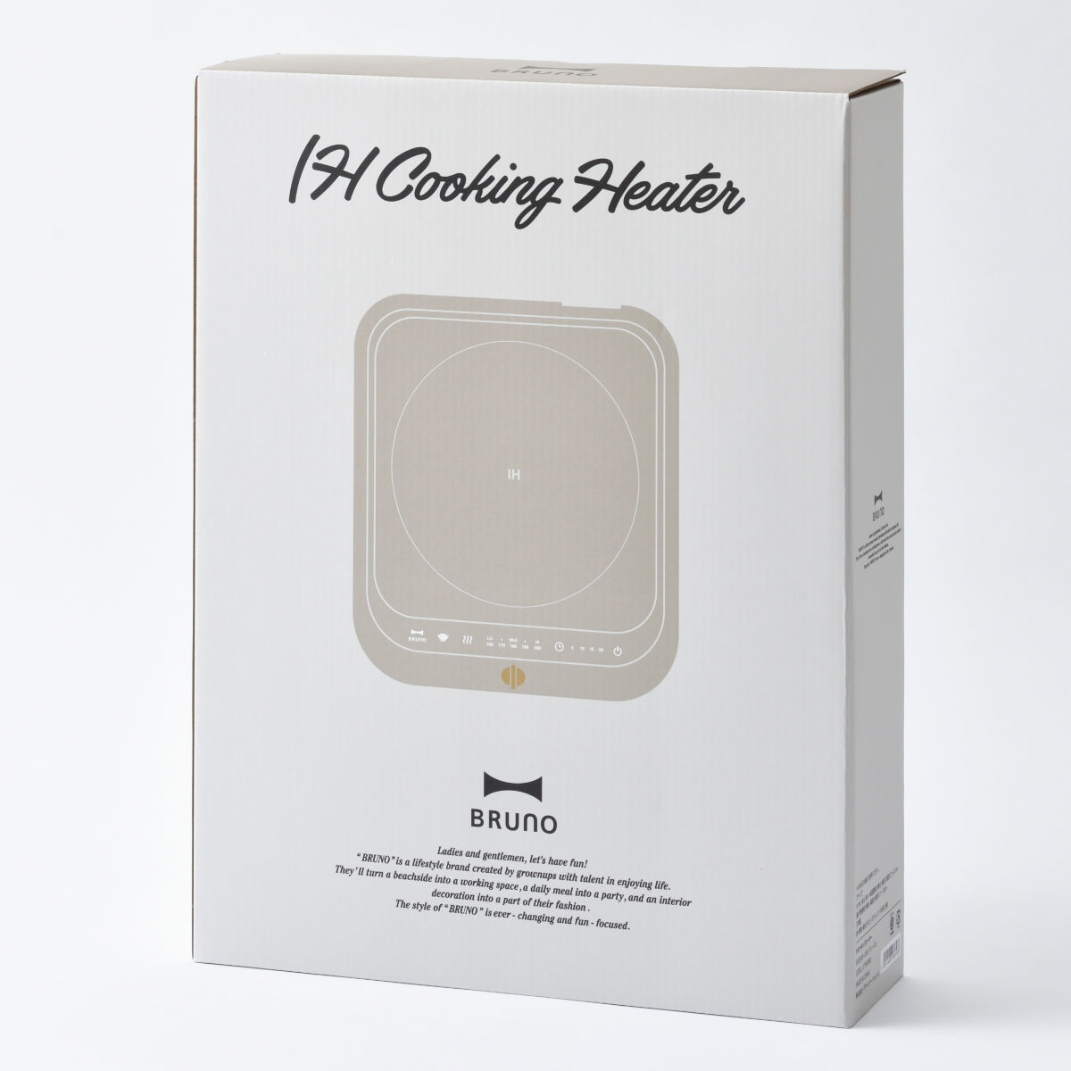【新品】BRUNO　IHｸｯｷﾝｸﾞﾋｰﾀｰ BRUNO（ブルーノ） 特価 BRUNO IHクッキングヒーター 1200W 卓上コンロ