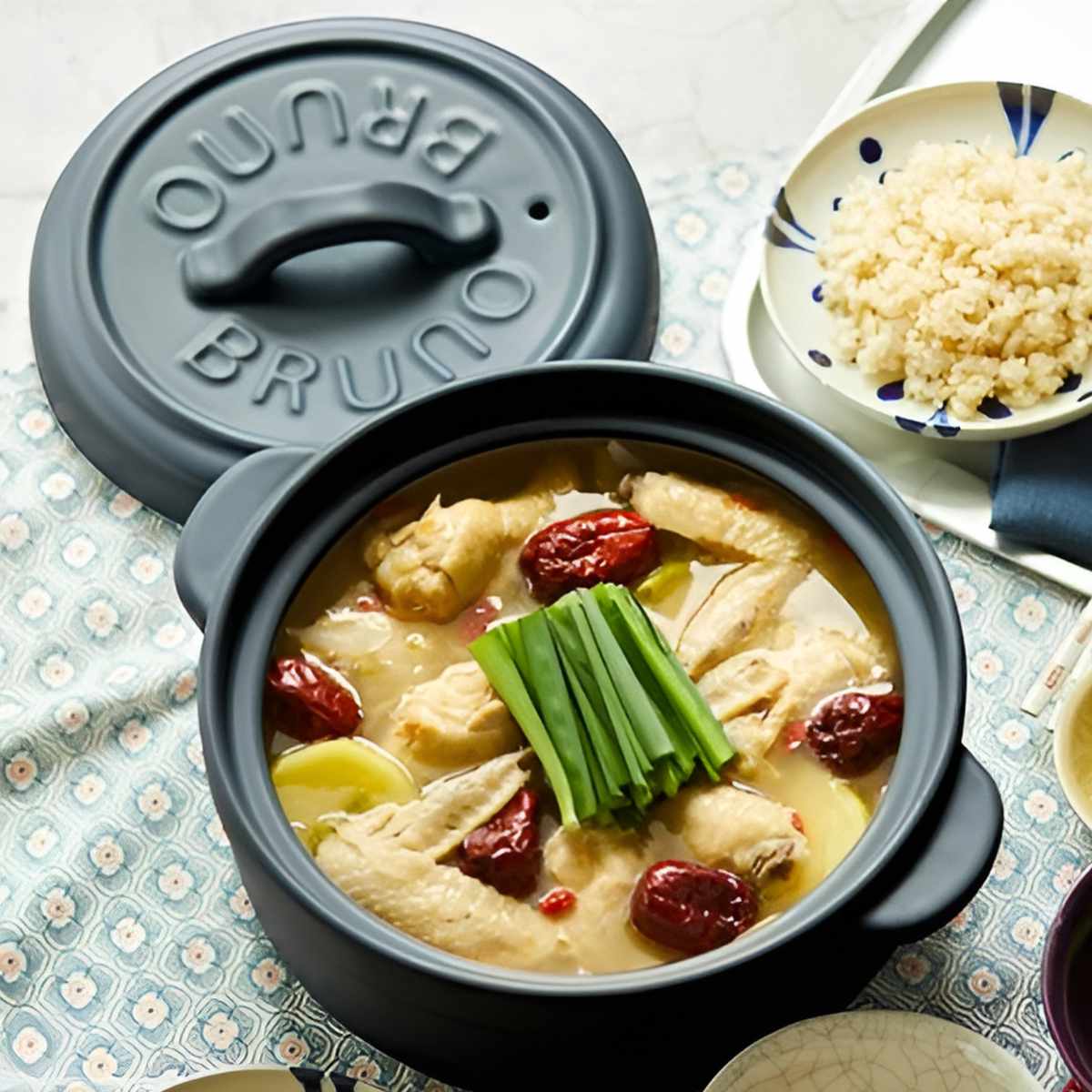 BRUNO（ブルーノ） 特価 セラミックポット 8号 2L IH対応 サーマテック
