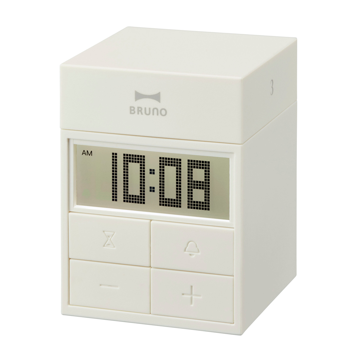 BRUNO（ブルーノ） 特価 デジタル時計 キューブタイマークロック