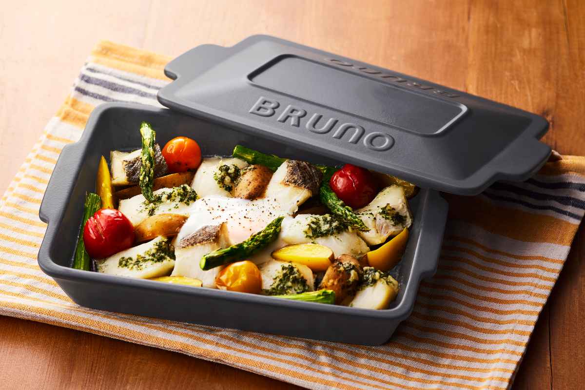 高質で安価 セラミックグリルパン BRUNO オーブン対応 耐熱 電子レンジ対応 調理器具