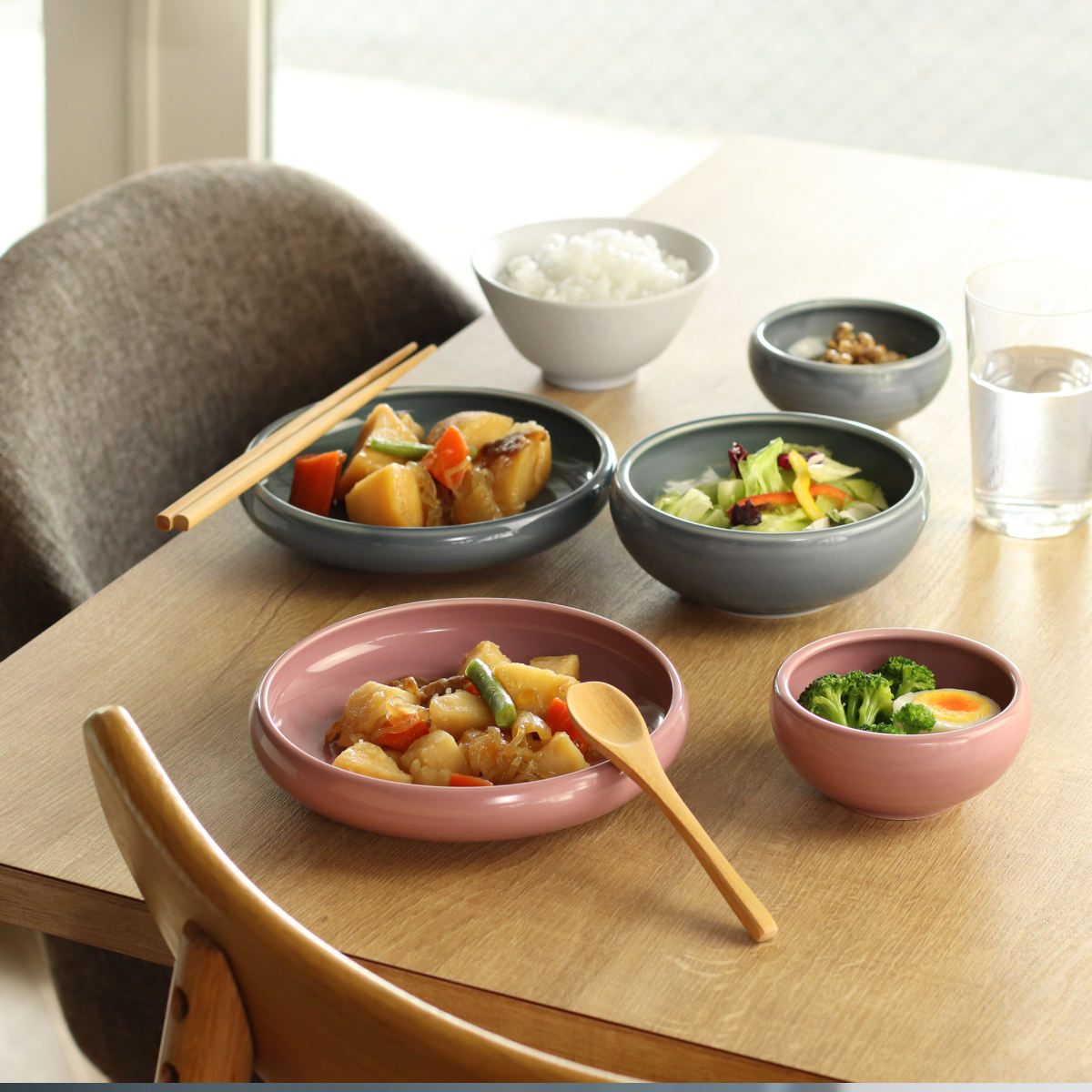 CHIPS プレート 17cm たべやすい器 Bread&Rice パンとごはんと… 磁器