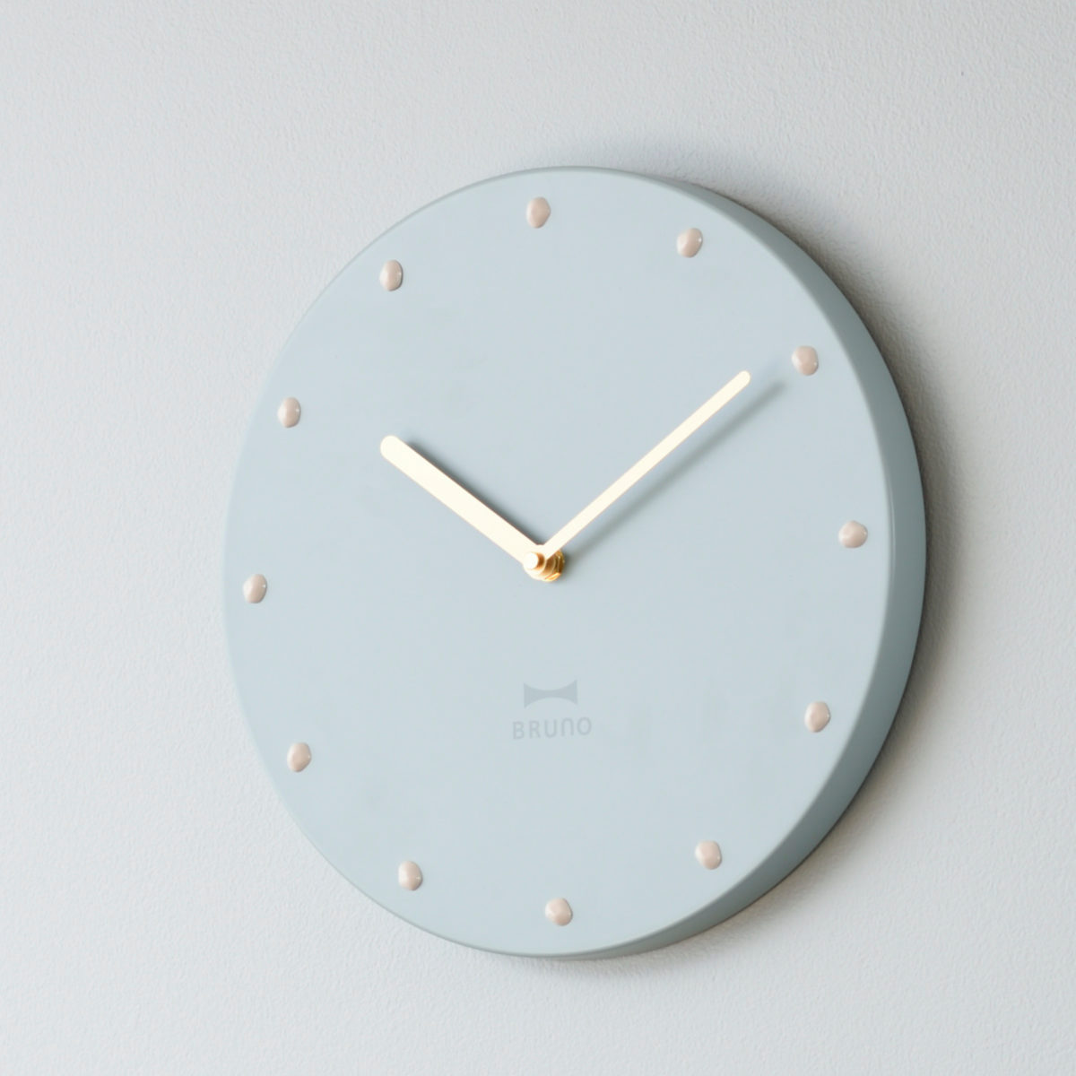 BRUNO（ブルーノ） 掛け時計 メタルウォールクロック くすみカラー