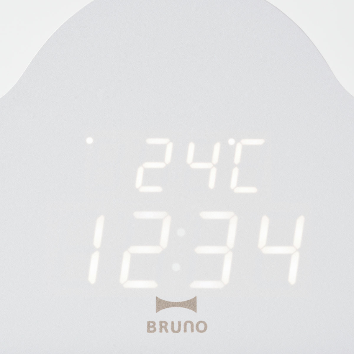 BRUNO（ブルーノ） デジタル時計 クラウドクロック 2WAY USB給電 電池