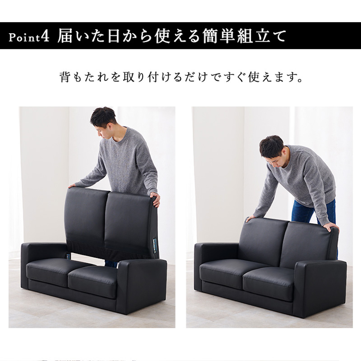 2Pｿﾌｧ(No:1279043) ecruxe EPI 2P SOFA / エクリュクス エピ 2Pソファ（ウォールナット