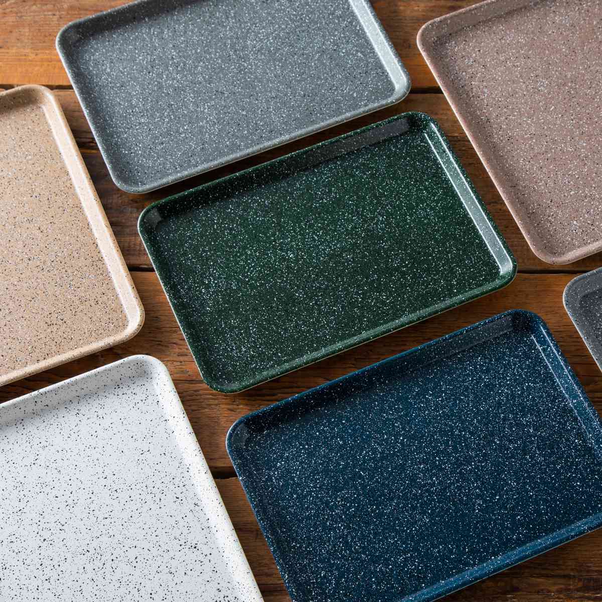 Lindner グリーンロカイユ パーティートレー　 手付き39cm Lindner グリーンロカイユ パーティートレー 手付き39cm