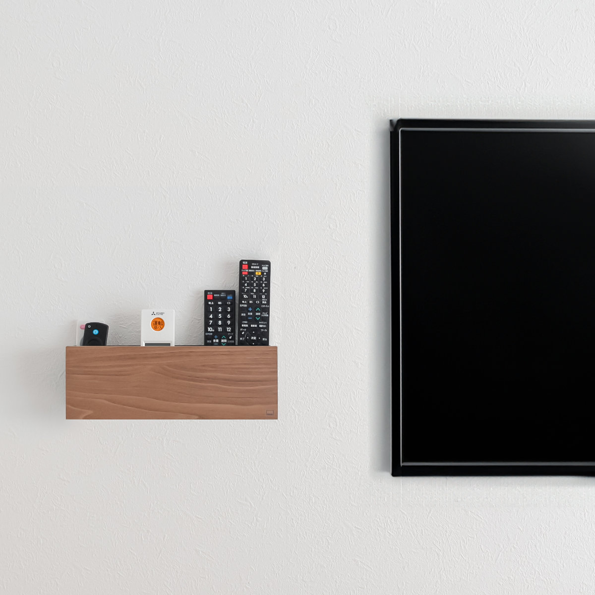 山崎実業 RIN 石こうボード壁対応 タブレット＆リモコンホルダー リン （ 4903208050333 リモコン 壁掛け ホルダー 収納 壁 スタンド ラック ） | RIN（山崎実業） | 18