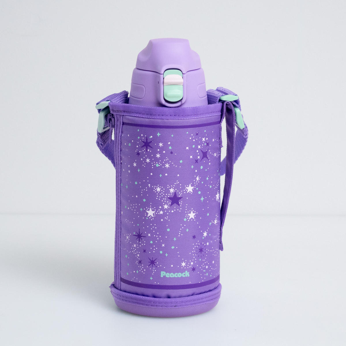 ピーコック魔法瓶工業 水筒 ポーチ付きワンタッチボトル 800ml 保冷