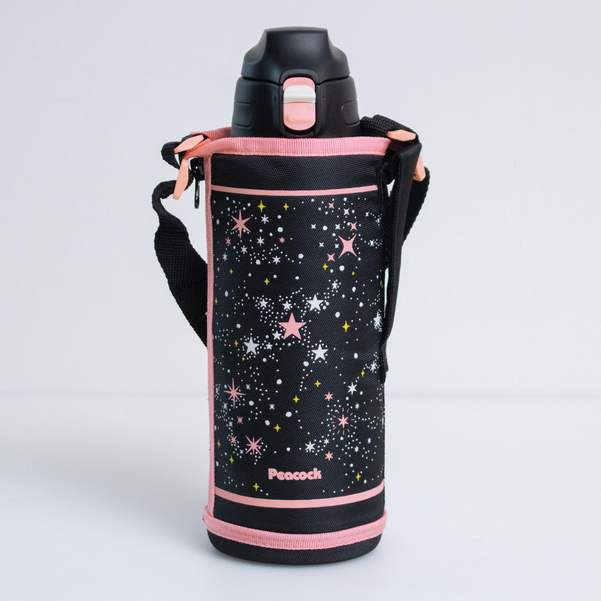ピーコック魔法瓶工業 水筒 ポーチ付きワンタッチボトル 1L 保冷専用