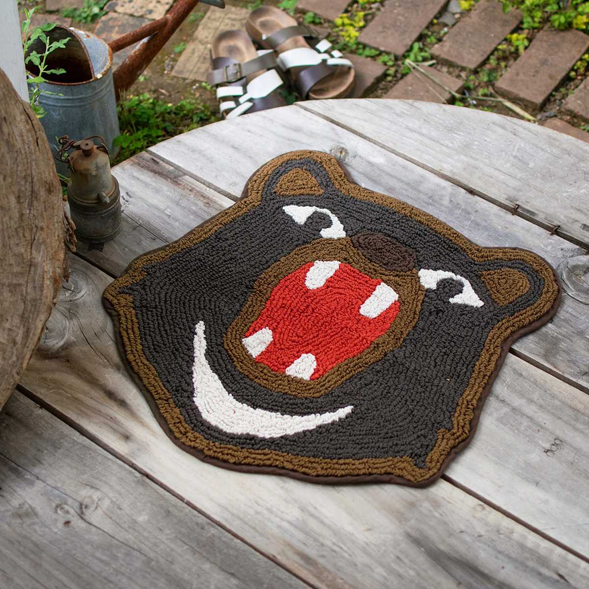 玄関マット 45×51cm 室内 動物 （ 玄関 マット アクセントマット 屋内