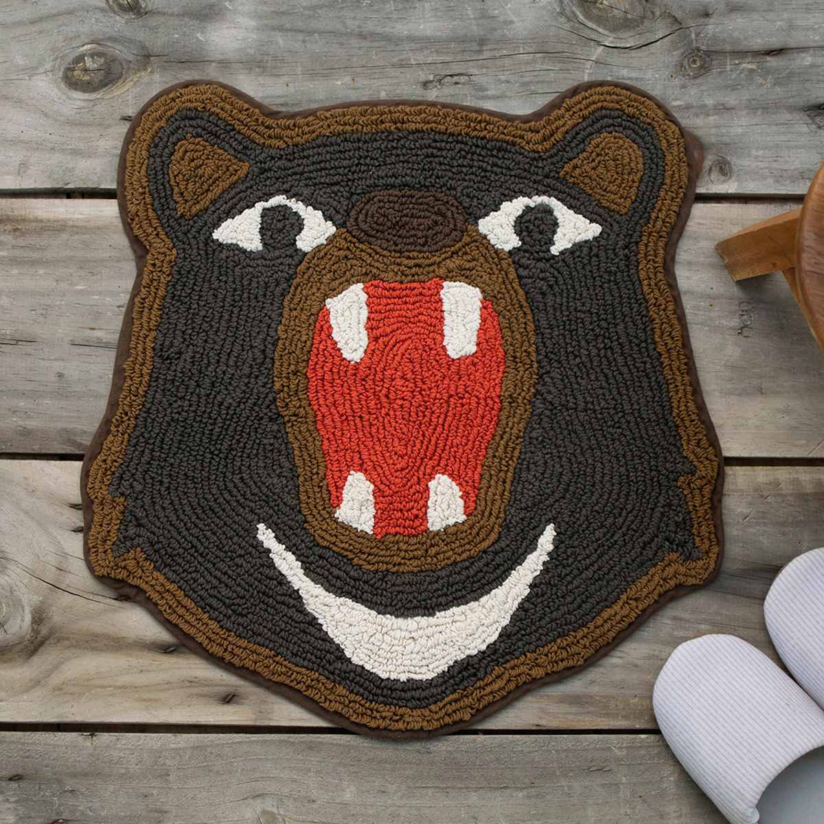 玄関マット 45×51cm 室内 動物 （ 玄関 マット アクセントマット 屋内