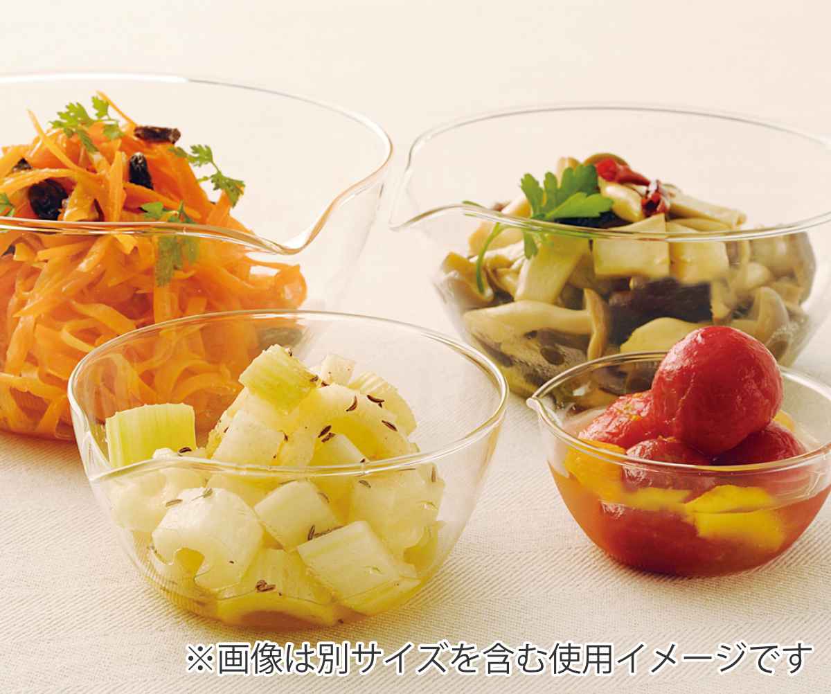 PYREX（パイレックス） ボウル 500ml 注ぎ口付き （ ボール 耐熱ボウル