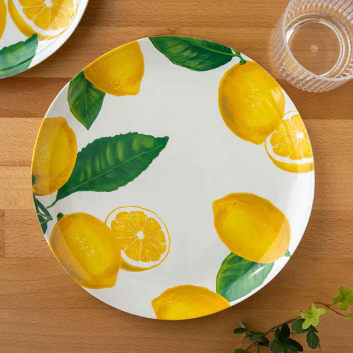 プレート 27cm フレッシュレモン プラスチック （ 食洗機対応 皿 お皿