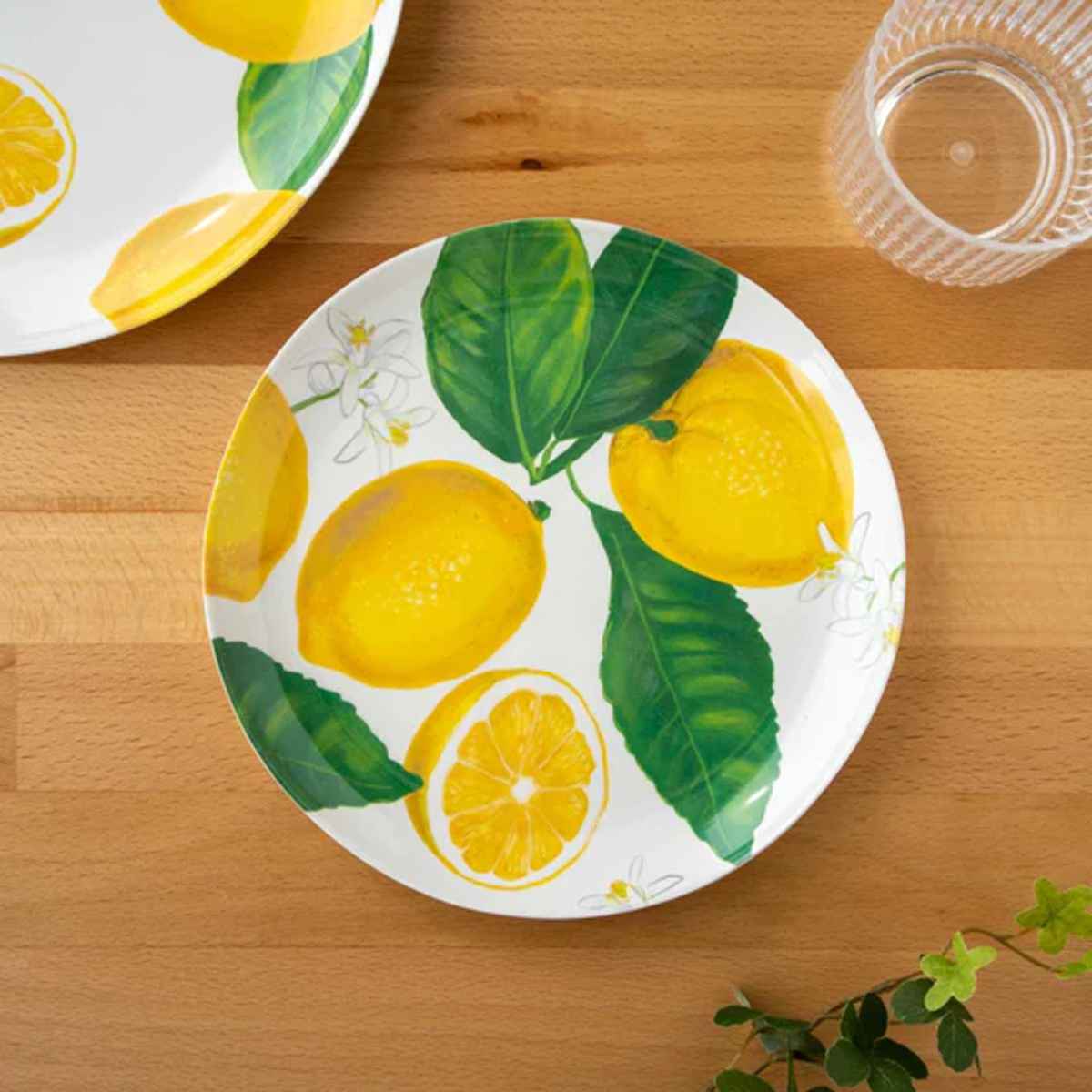 プレート 27cm フレッシュレモン プラスチック （ 食洗機対応 皿 お皿