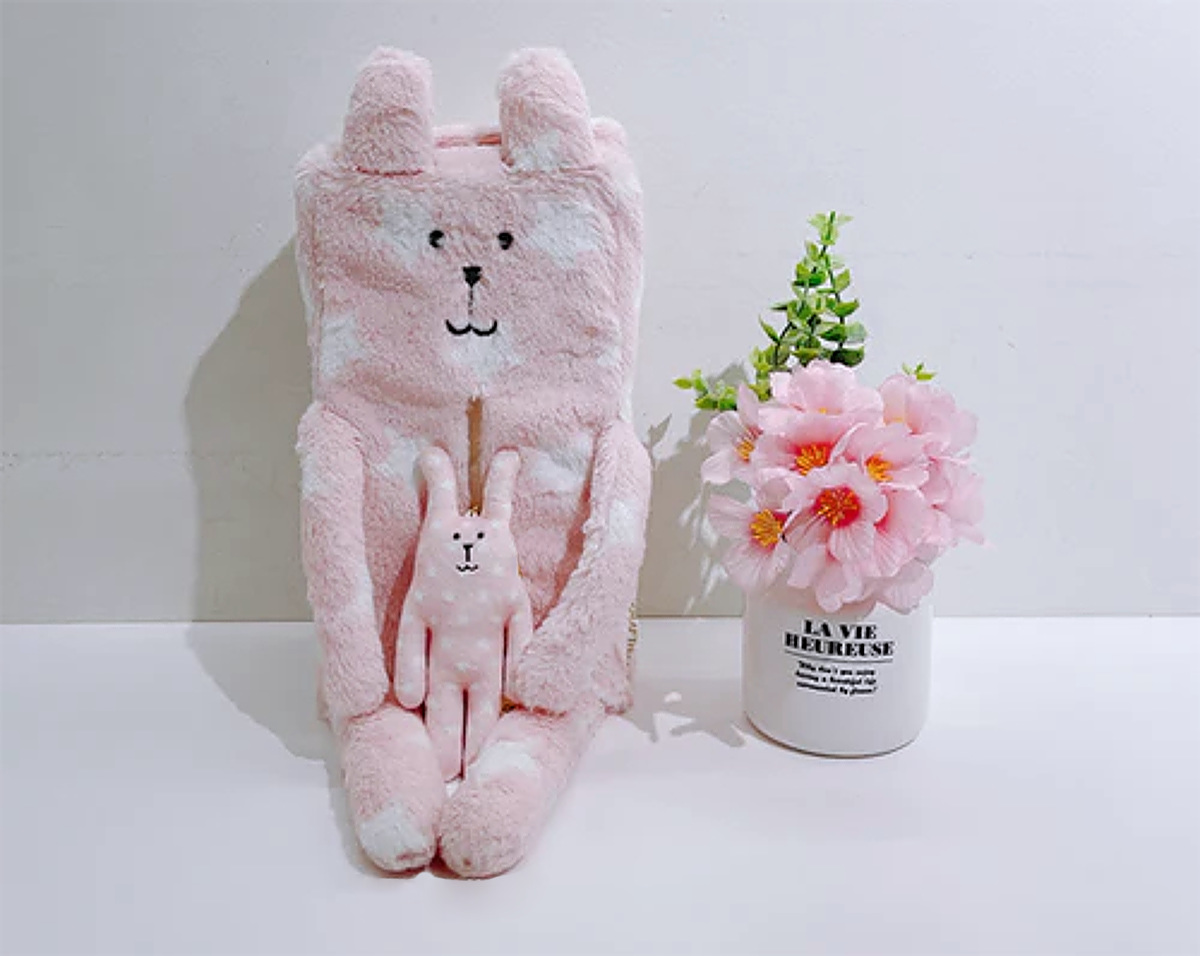 CRAFTHOLIC ティッシュカバー 持ち手付 手洗い可 （ ティッシュケース