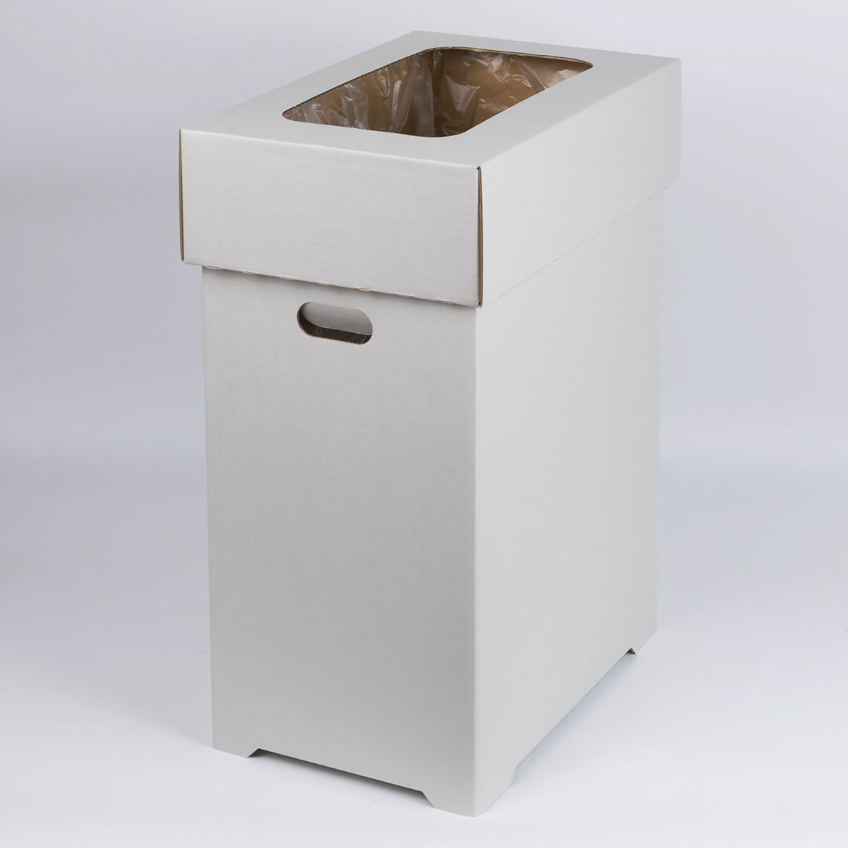 ゴミ箱 30L 同色2個組 ダンボールダストボックス フタ付 （ ごみ箱 30