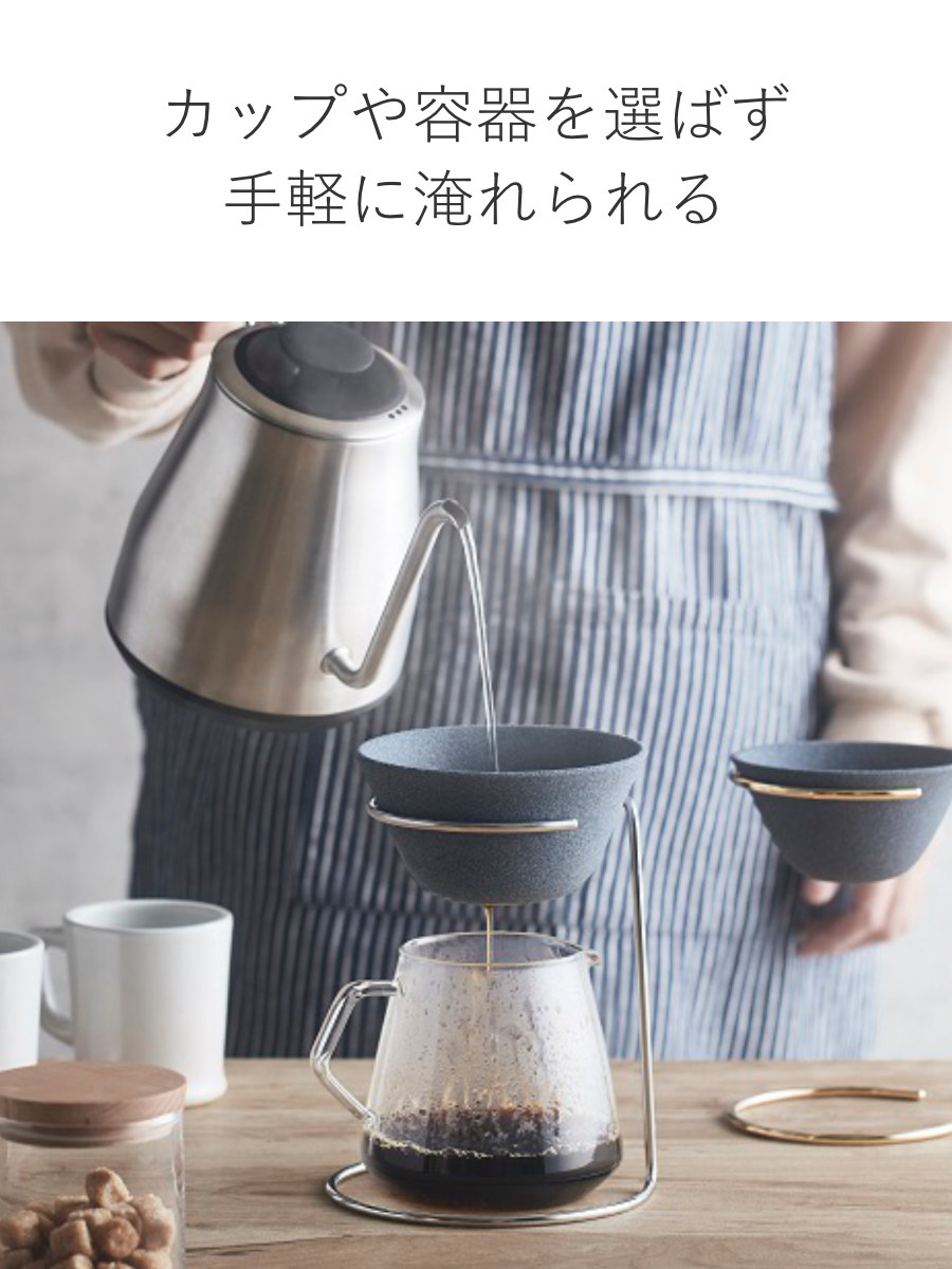 コーヒーフィルター セット L 3〜5杯用 Ceraful セラフル セラミック