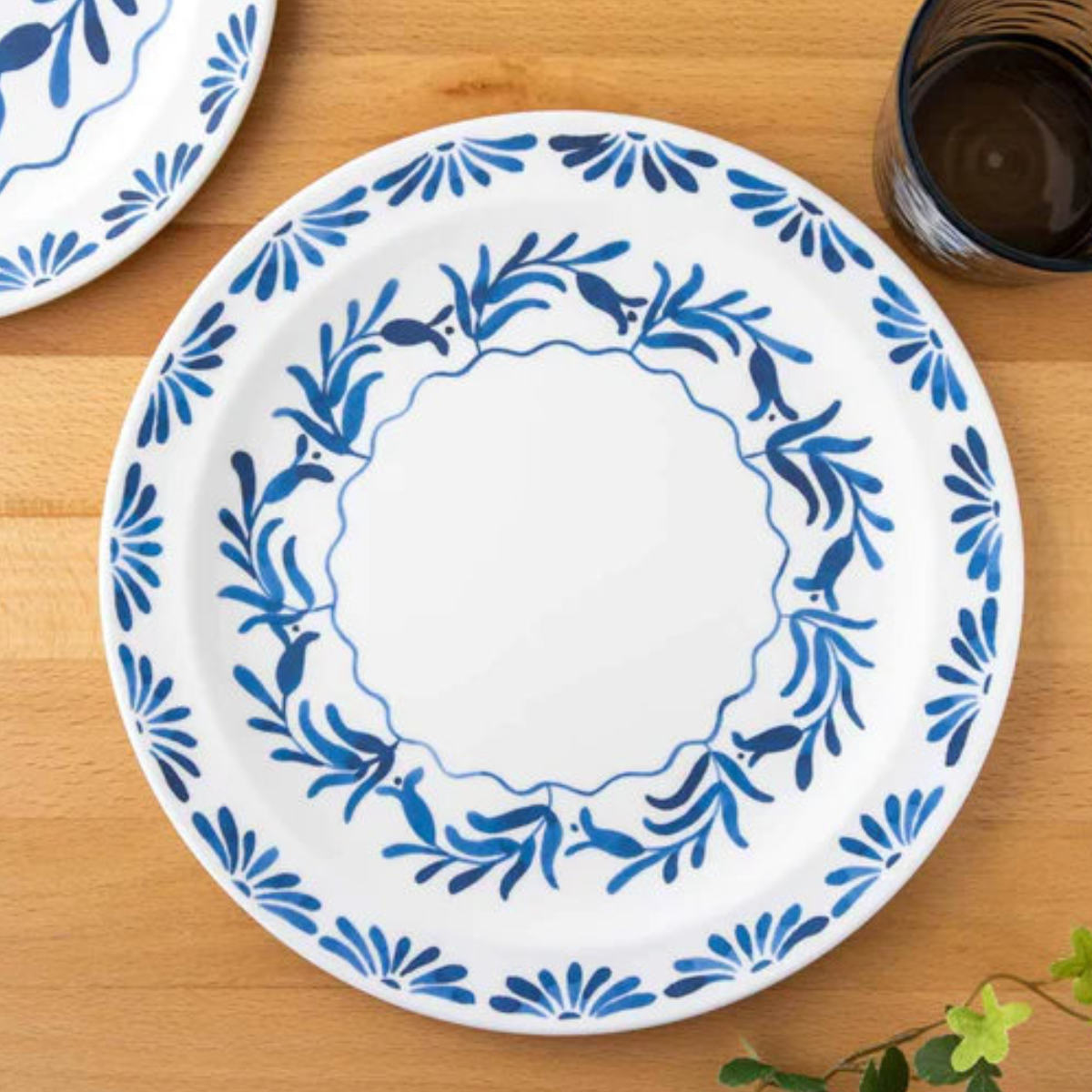 メガローズ プレート 27cm プレート 27cm アズール プラスチック メラミン （ 食洗機対応 お皿