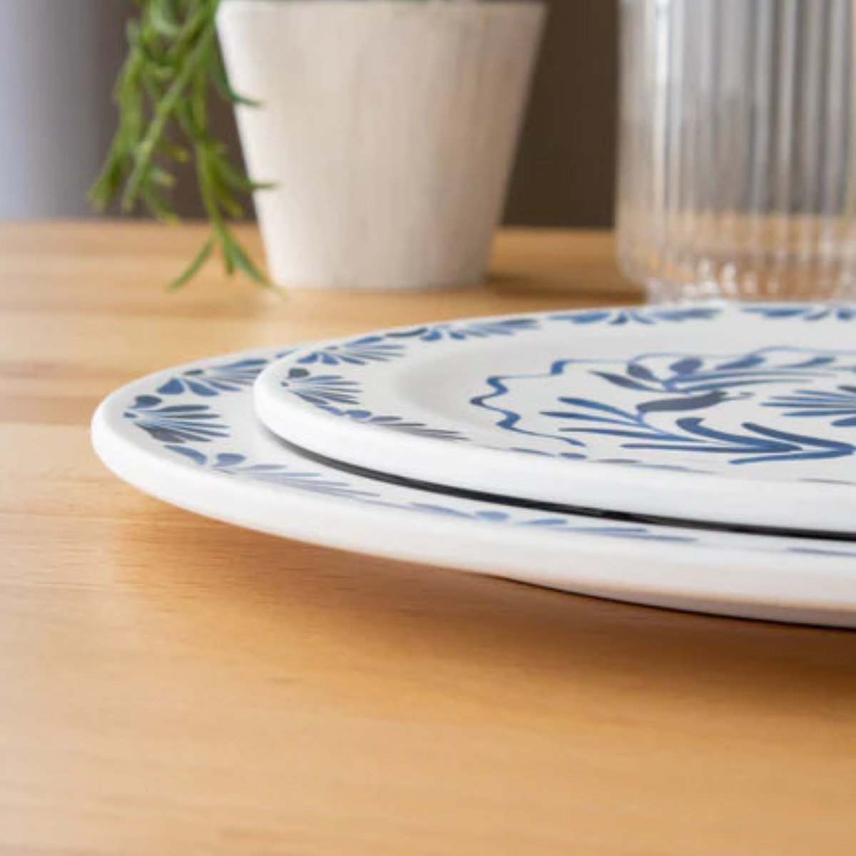 プレート 27cm アズール プラスチック メラミン （ 食洗機対応 お皿