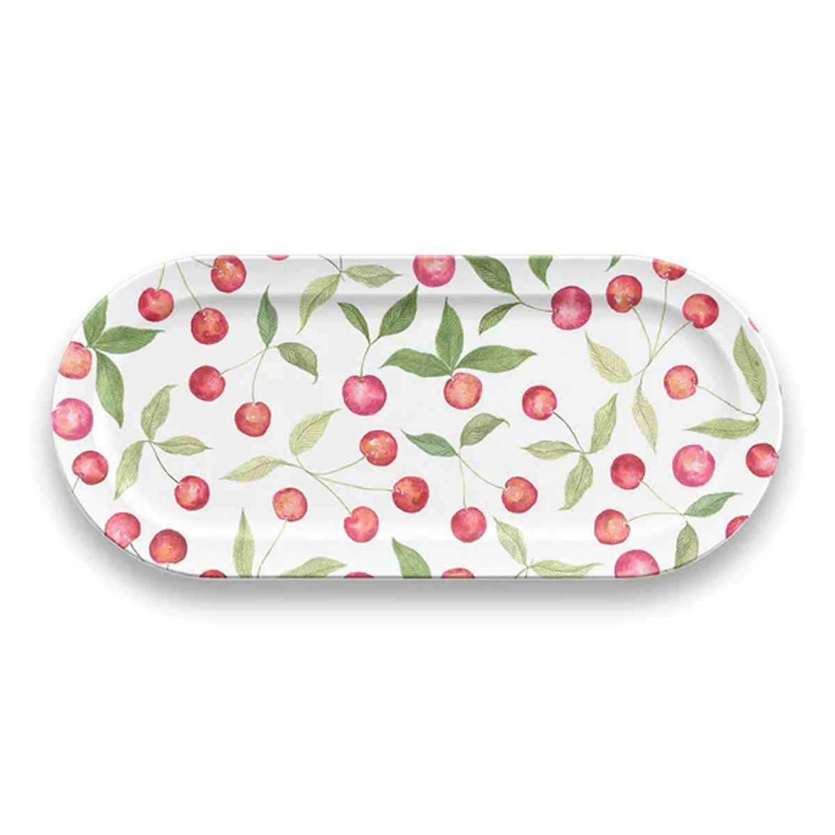 あかり メラミンプレート プレート 45cm ベリーズ&チェリーズ プラスチック メラミン （ 食洗機