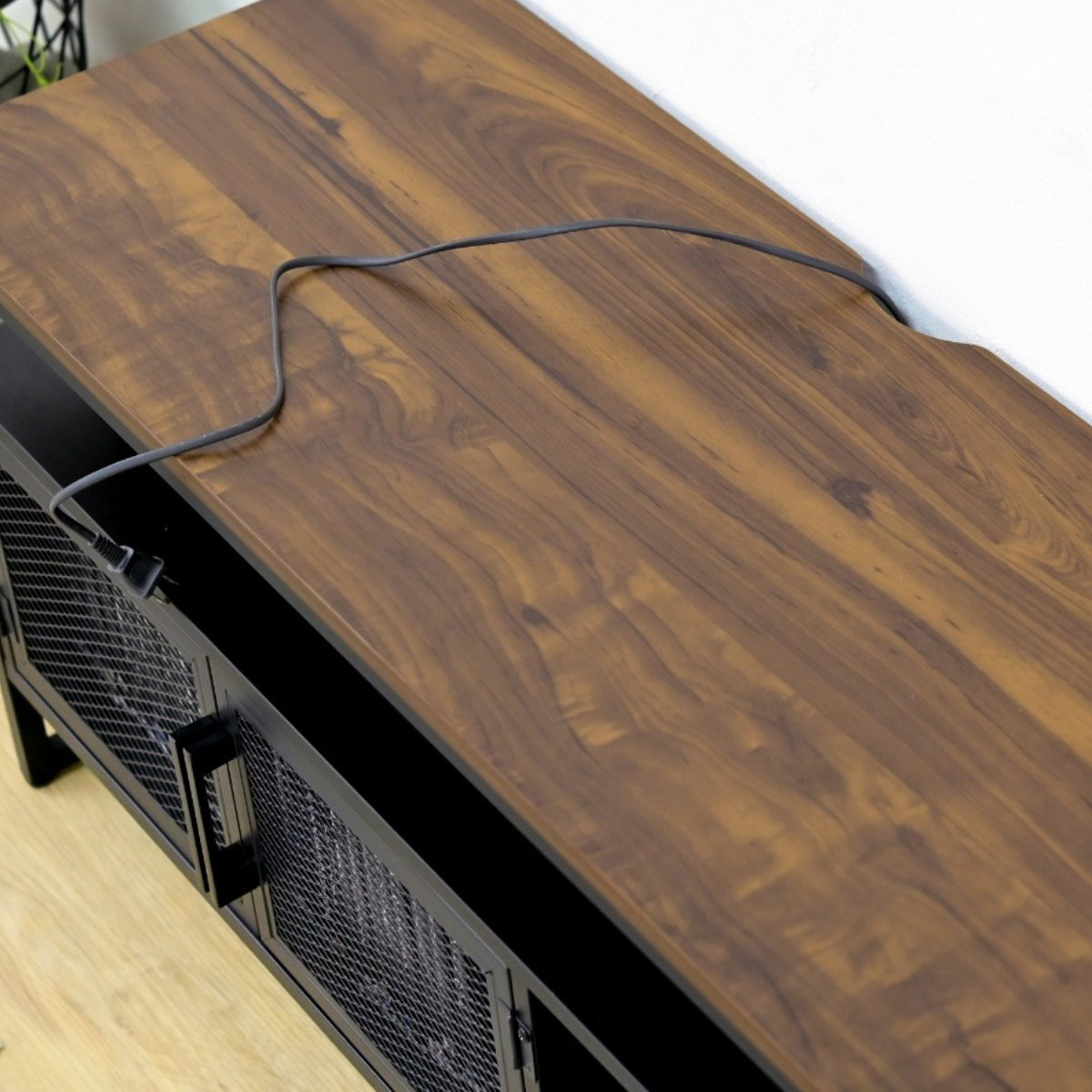 JK-PLAN（ジェイケイ・プラン） テレビボード ヴィンテージ調 メッシュ