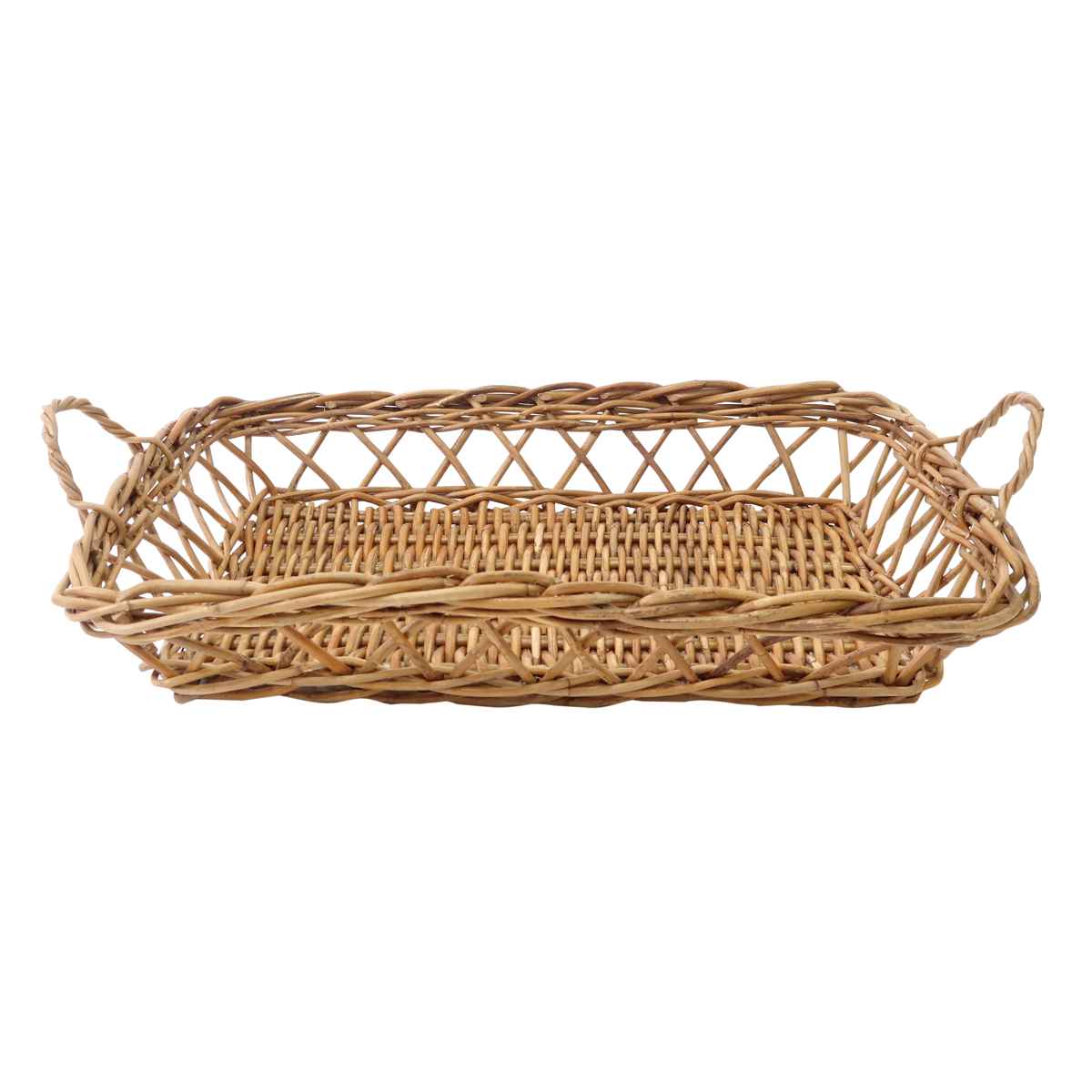 Creer トレー 40cm L THE AROROG アラログ ラタン （ トレイ お盆 小物