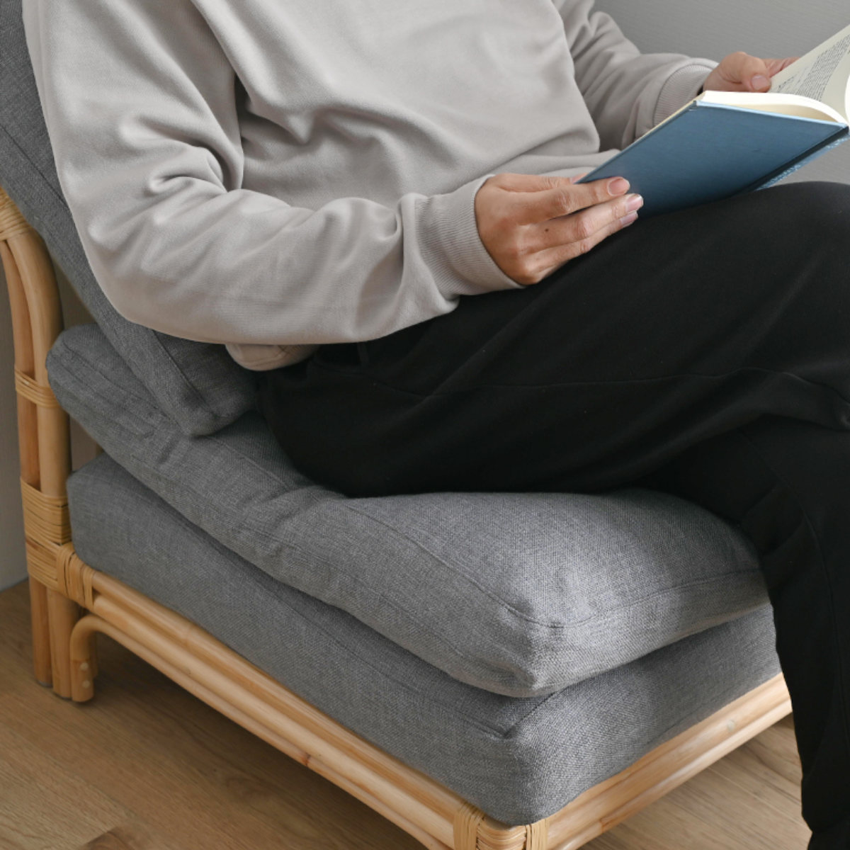 籐 コーナーソファ 座面高47cm Breeze （ ラタン ブリーズ ソファ