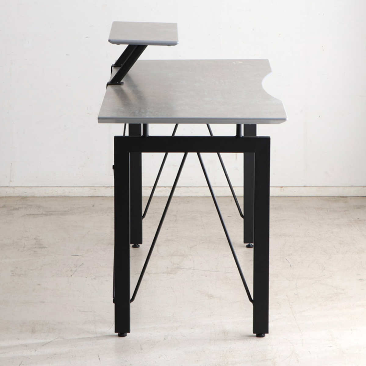 【在宅ワーカー必見❕】 モルタル調デスク120cm×60cm 在宅ワーカー必見❕】 モルタル調デスク120cm×60cm 【公式通販】