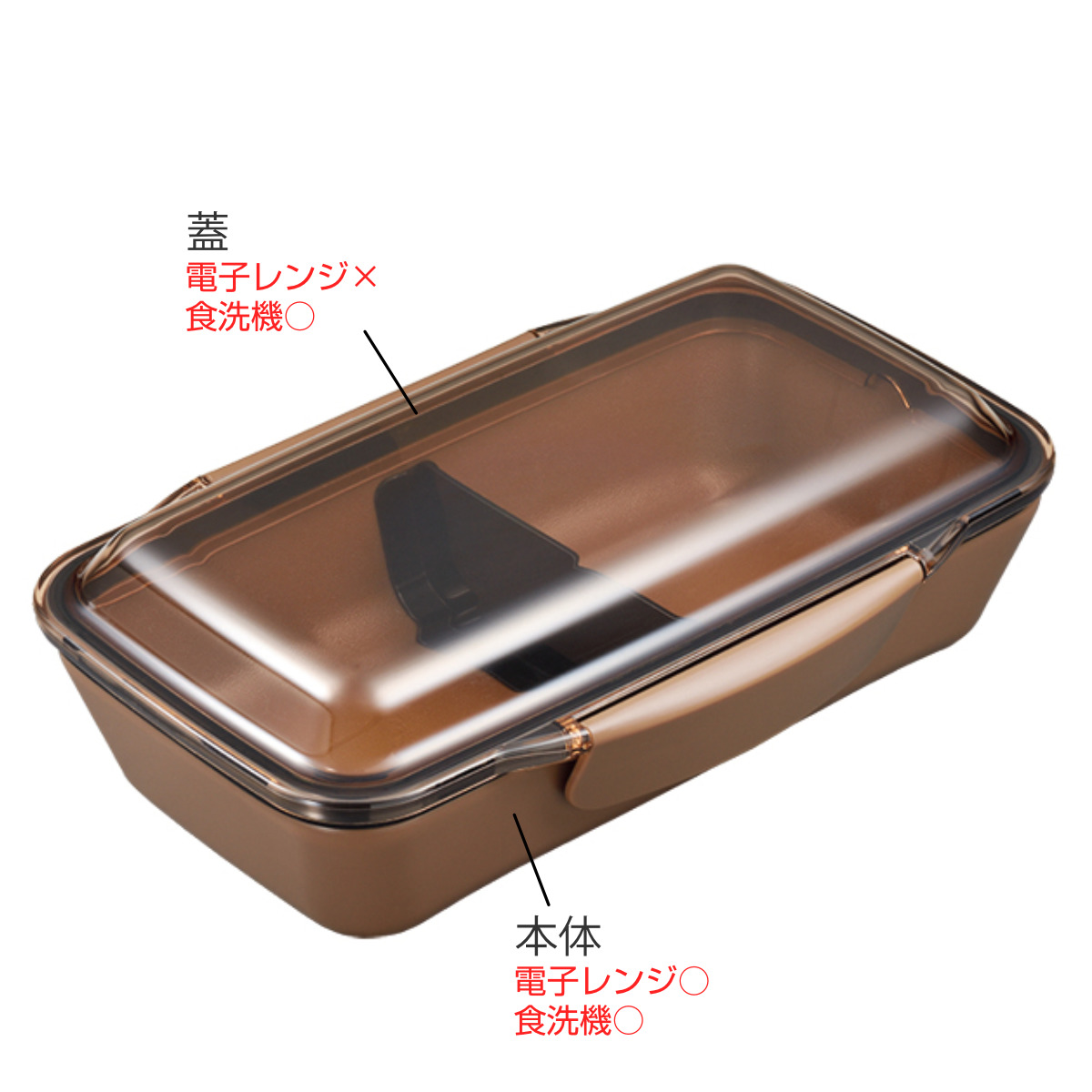 小森樹脂 お弁当箱 ライスレジンドームランチボックス 1段 750ml