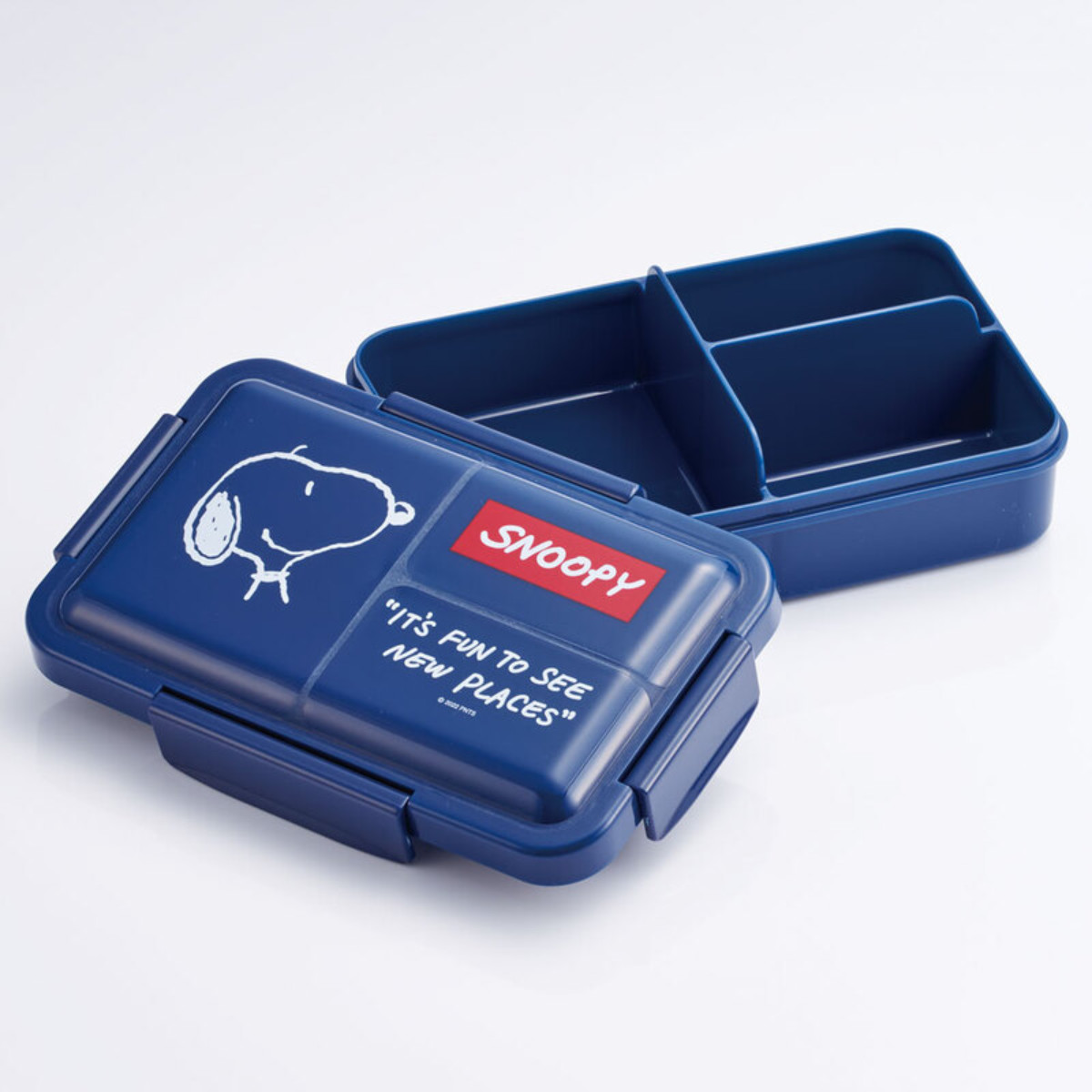 スケーター 弁当箱 抗菌パッキン一体4点ロック 1段 850ml SNOOPY