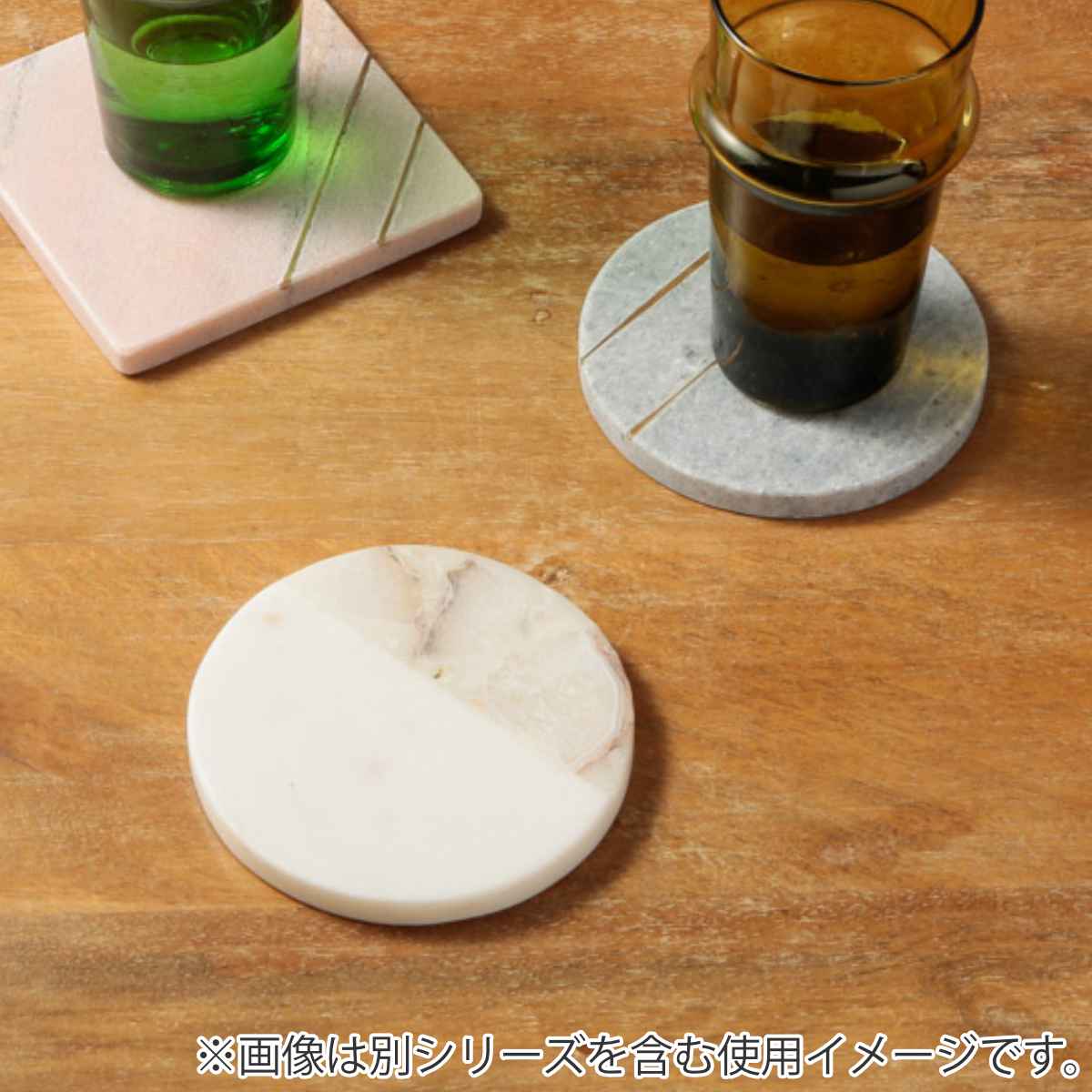 アクセサリートレー ラウンドプレート 大理石風 丸 （ アクセサリー