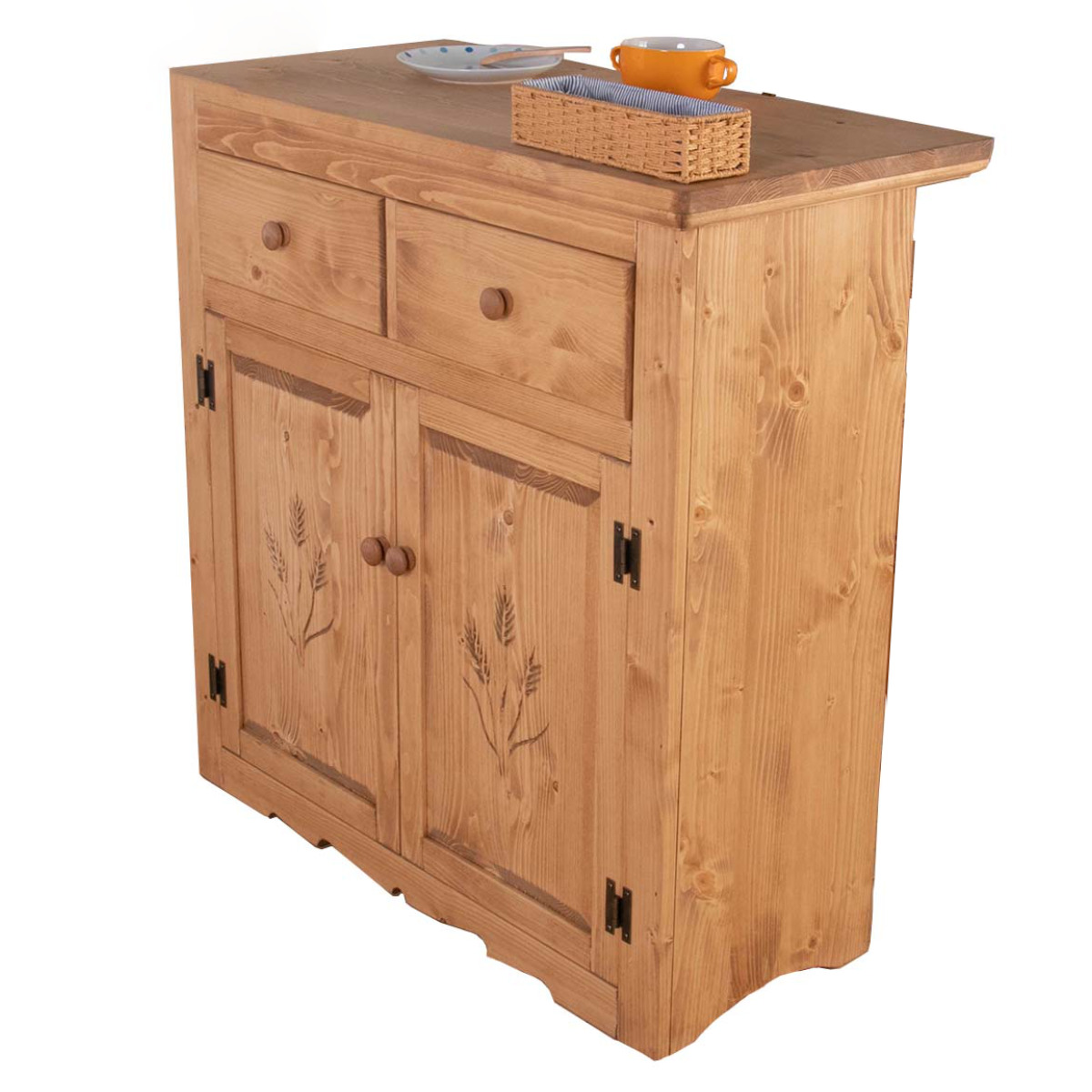 バーカウンター カントリー調 パイン材 Farmer 幅90cm （ カウンター