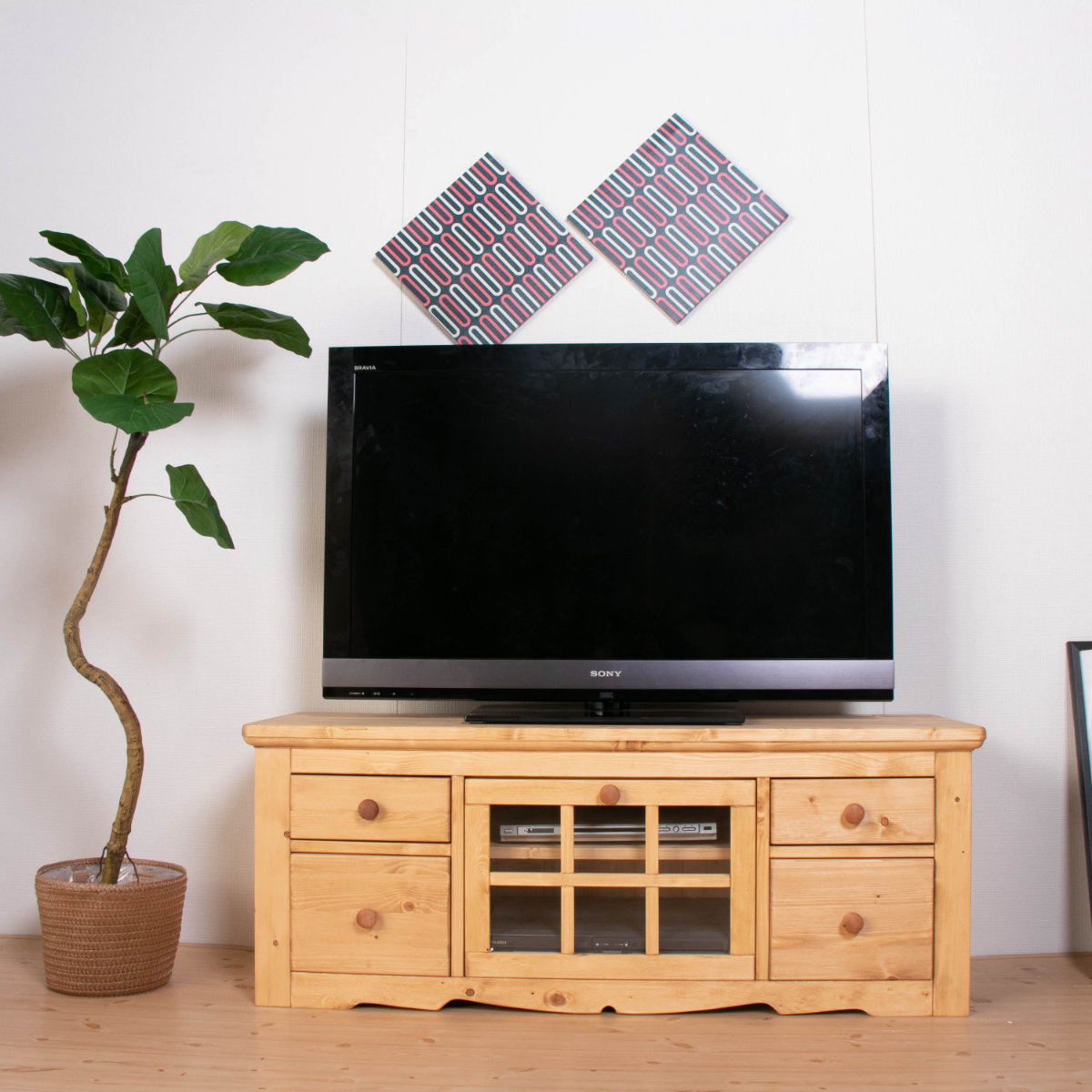 カントリー家具 パイン材（テレビ台、ローボード）｜テレビ台