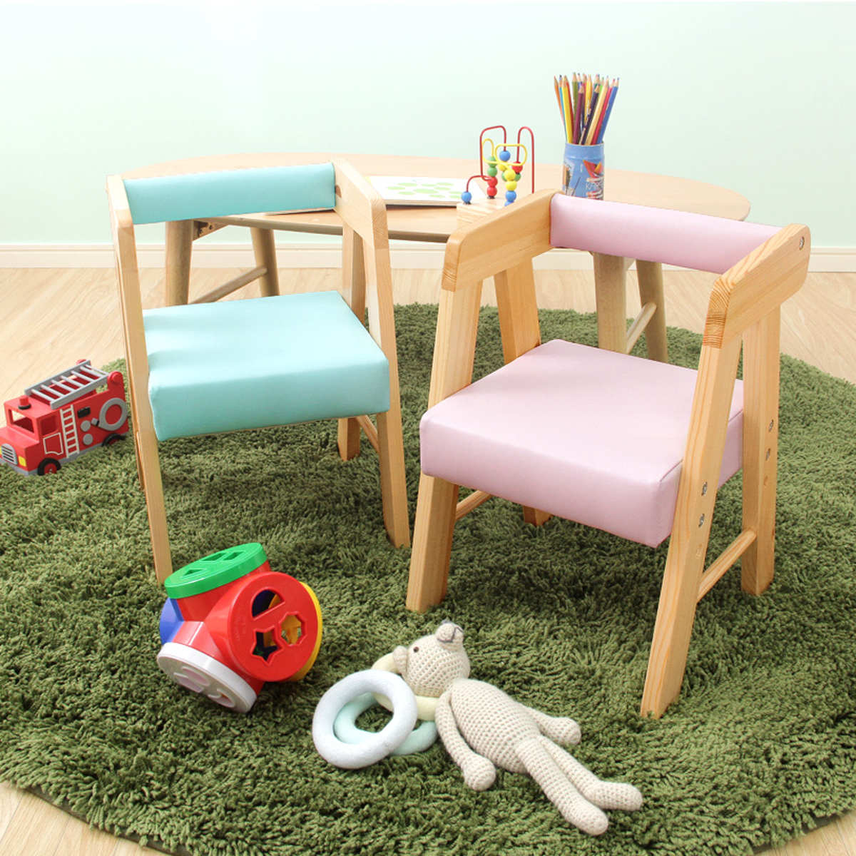 ホームテイスト（HOME taste） キッズチェア ベビーチェア ロータイプ