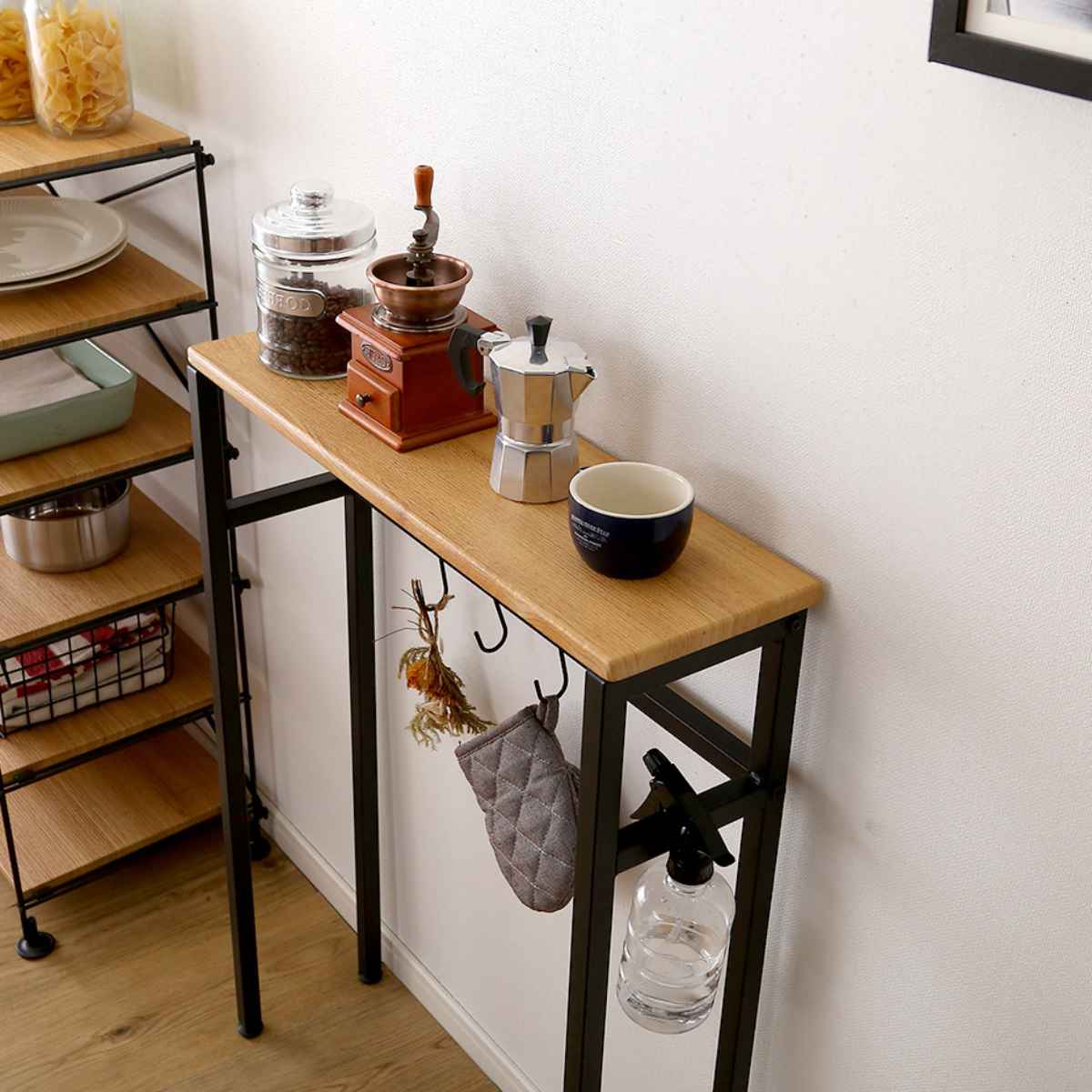 ホームテイスト（HOME taste） コンソールテーブル 玄関 幅60cm 木目調