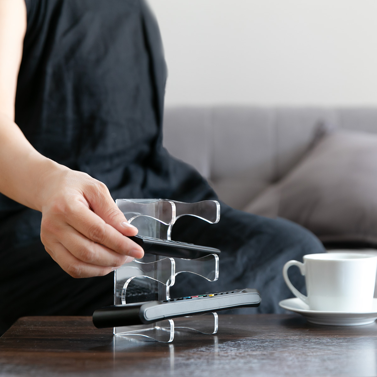 Trytec 特典付き 2wayリモコンラック Sサイズ amenist アクリル製 日本