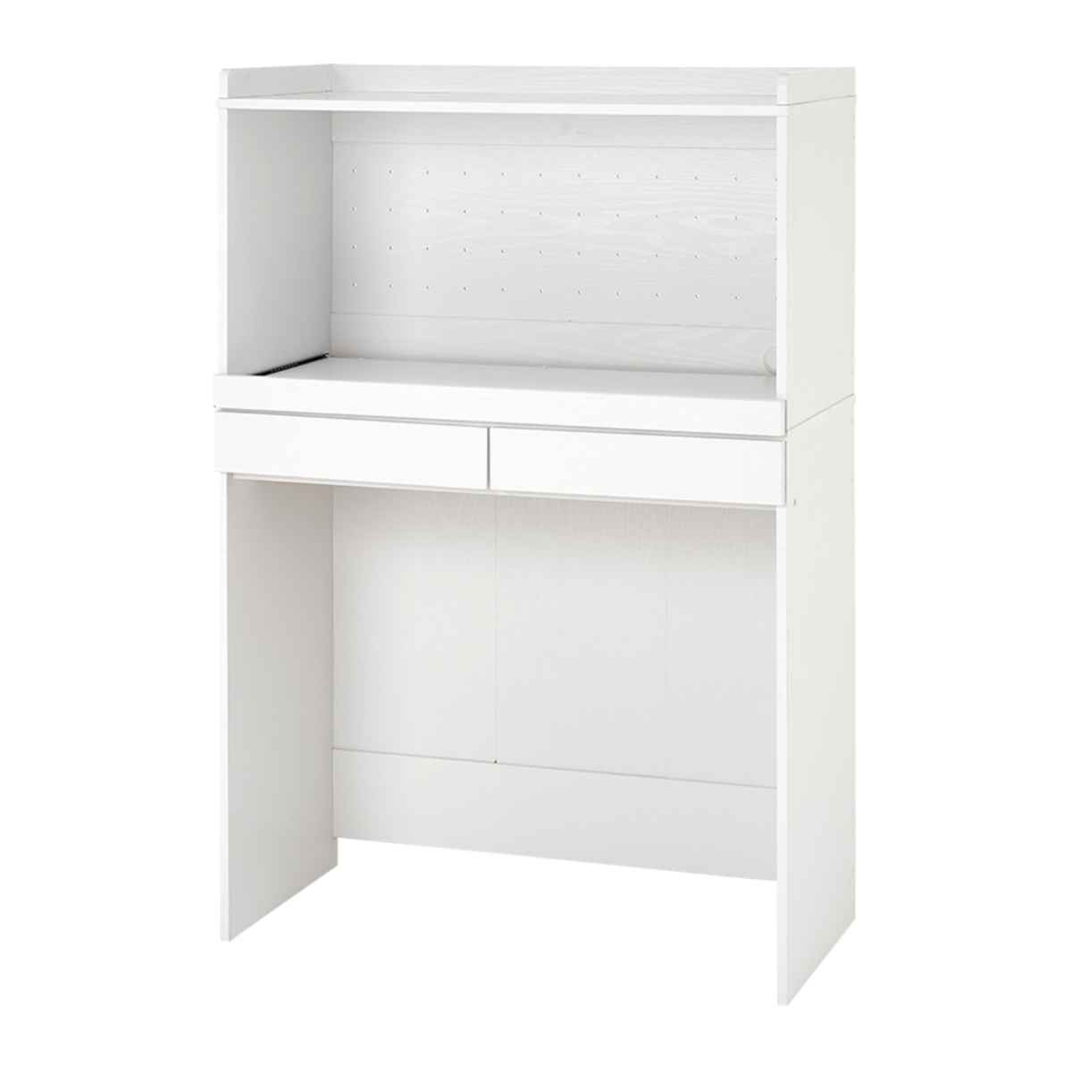 HAGiHARA（萩原） レンジ台 北欧風 ゴミ箱収納ラック 幅88cm （ ゴミ箱