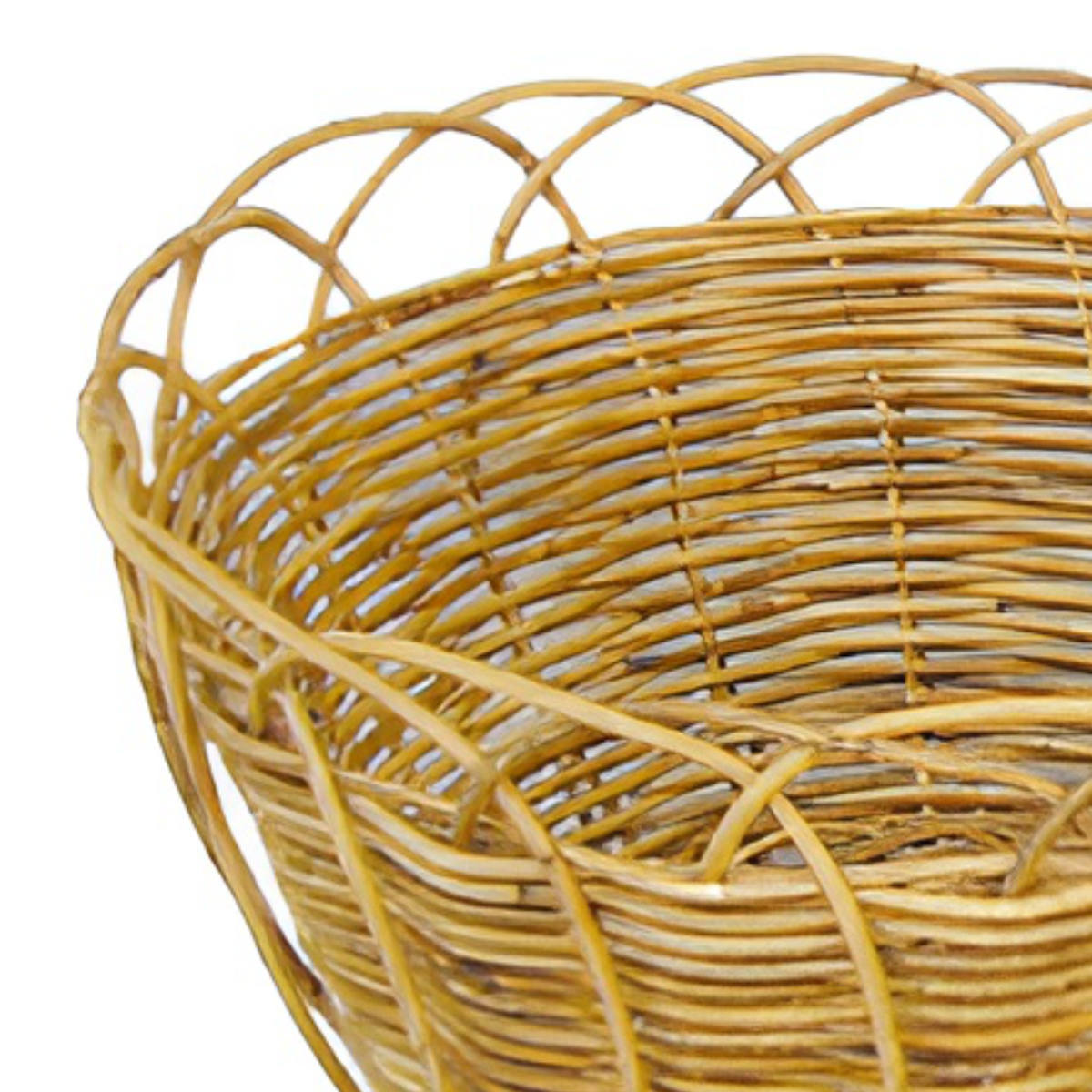 Creer バスケット アラログ ラウンドバスケットL ラタン （ かご カゴ