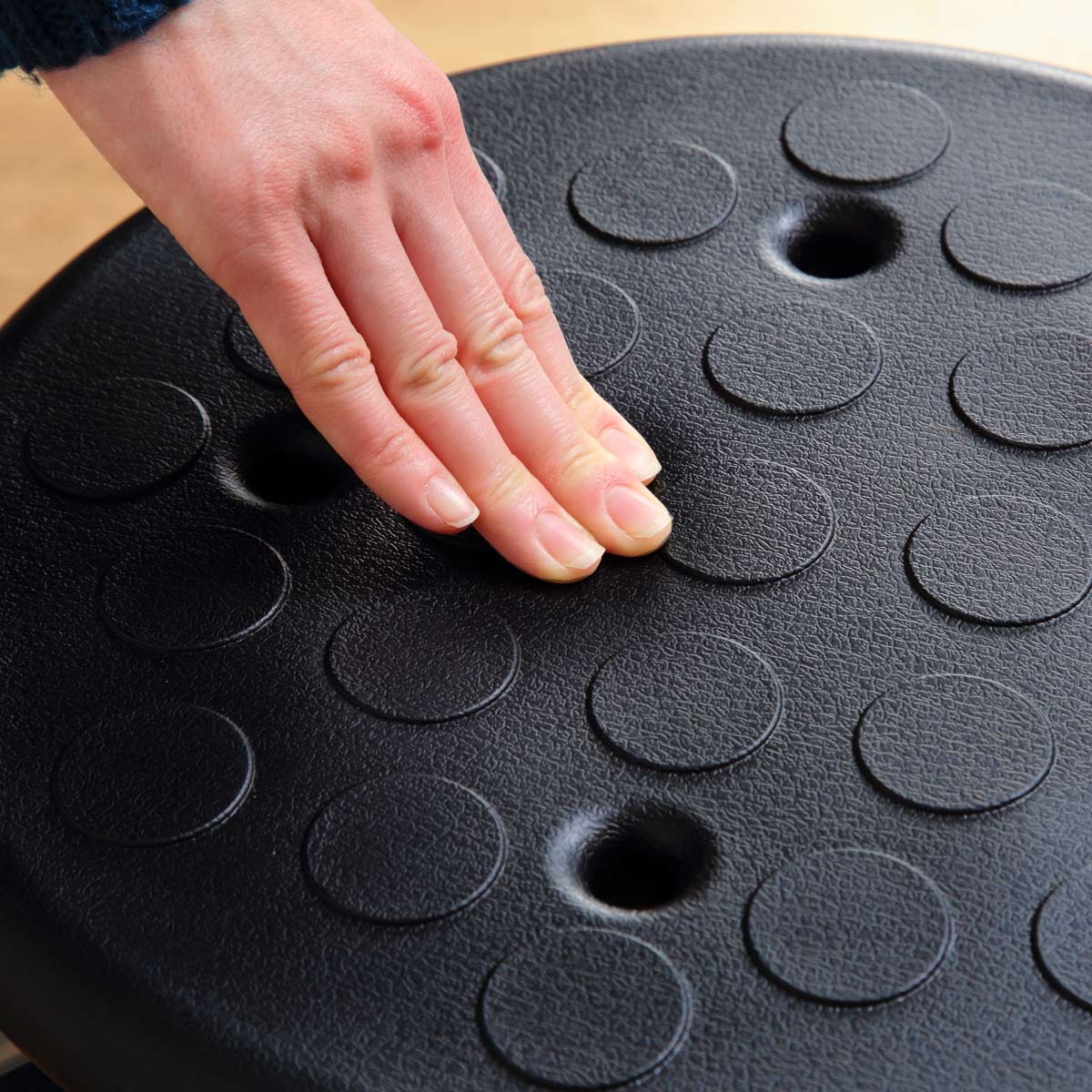 ルネセイコウ スツール 丸 キャスター 耐荷重100kg 座面高42cm （ 作業