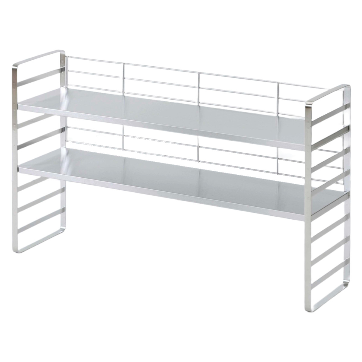 下村企販 キッチンラック オールステンレス頑丈出窓ラック 幅75cm