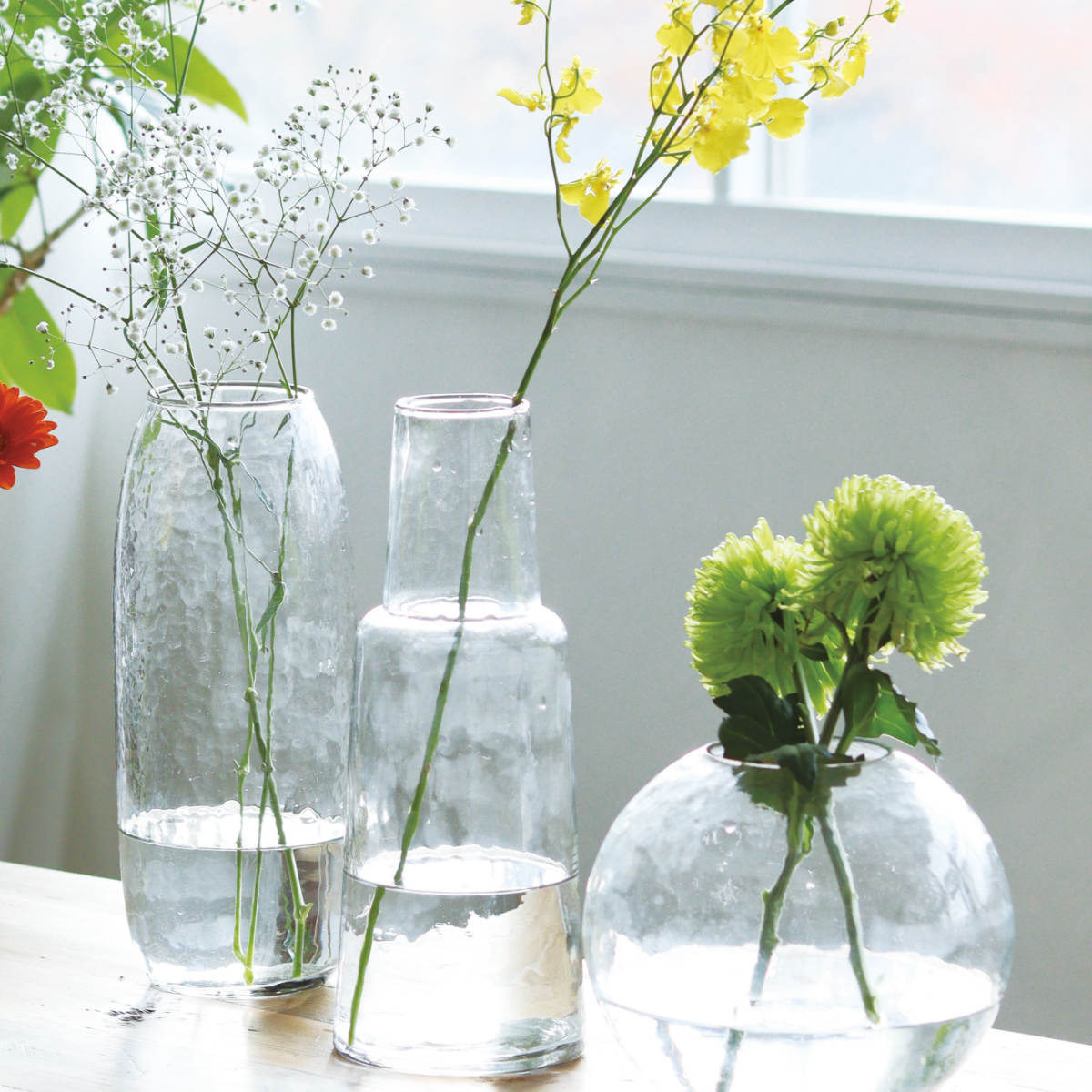 Creer 花瓶 ダリア シナリー 一輪挿し （ 花ビン 花びん 花器 ベース